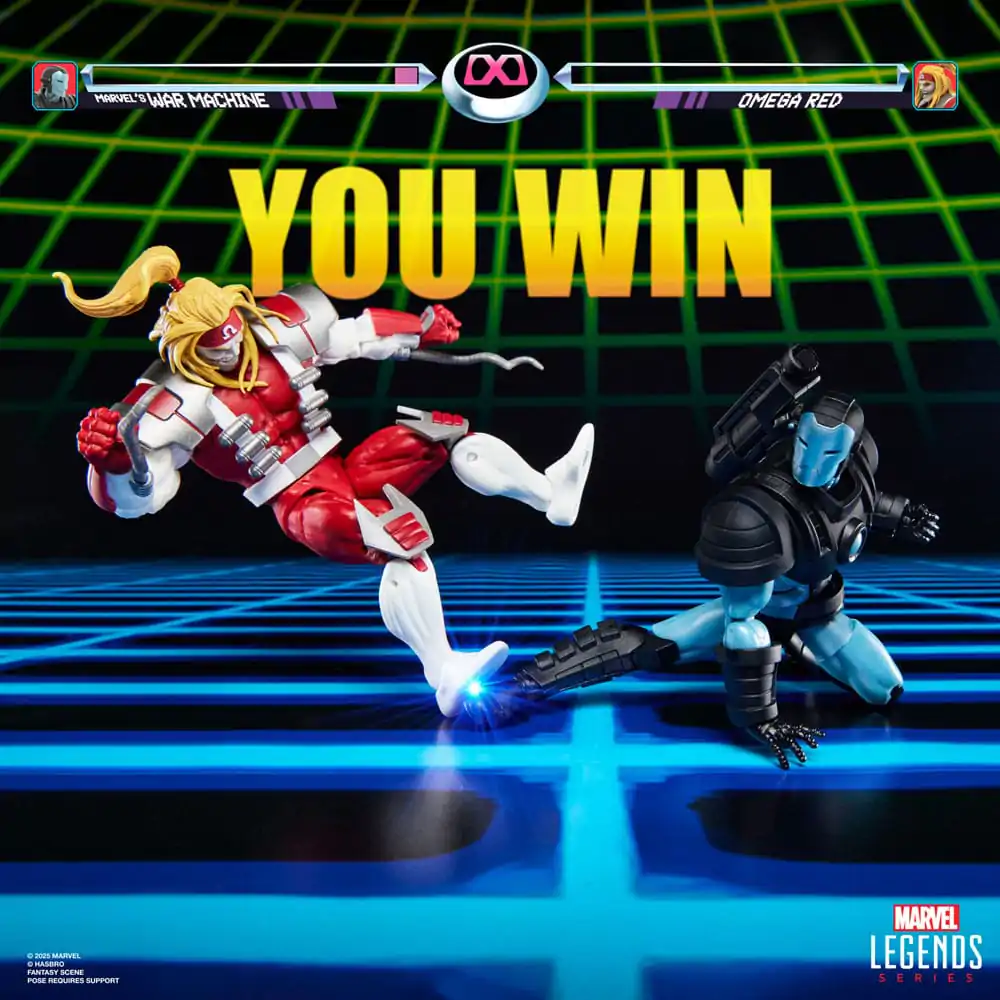 Marvel Legends Series Gamerverse Marvel's War Machine vs Marvel's Omega Red blistr 2 figurky 15cm fotografii produktu