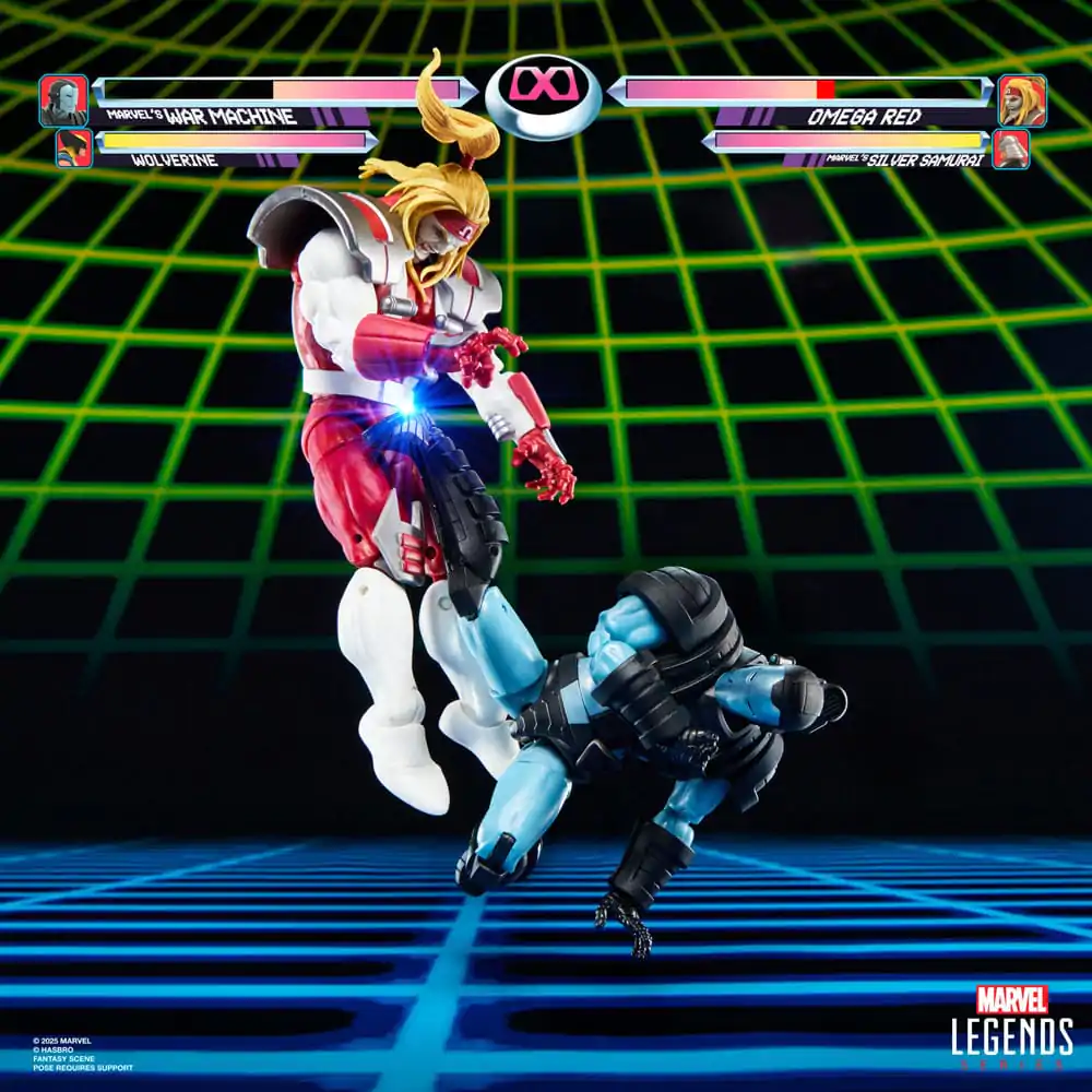 Marvel Legends Series Gamerverse Marvel's War Machine vs Marvel's Omega Red blistr 2 figurky 15cm fotografii produktu