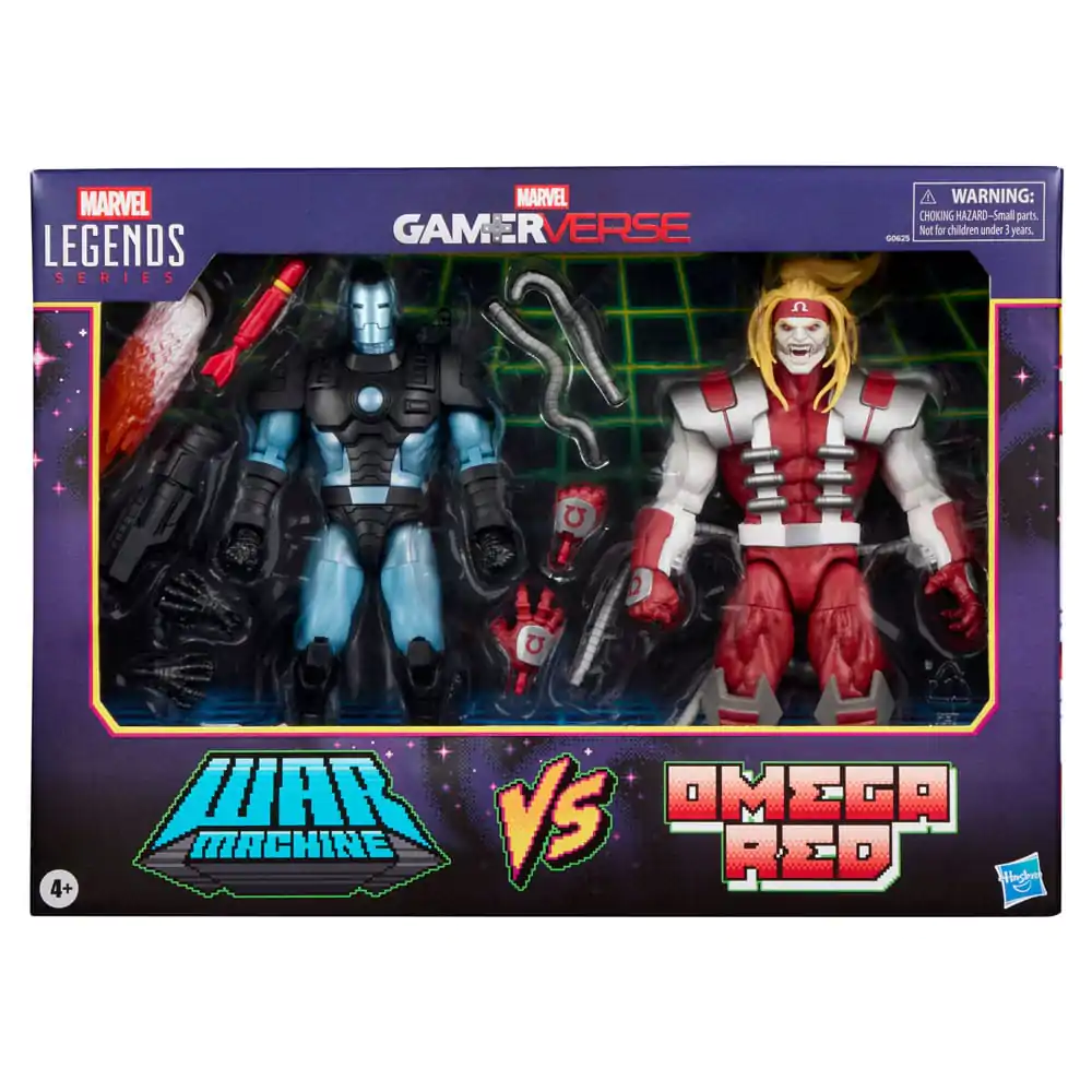Marvel Legends Series Gamerverse Marvel's War Machine vs Marvel's Omega Red blistr 2 figurky 15cm fotografii produktu