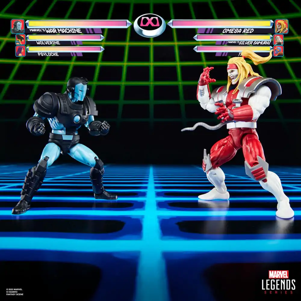 Marvel Legends Series Gamerverse Marvel's War Machine vs Marvel's Omega Red blistr 2 figurky 15cm fotografii produktu