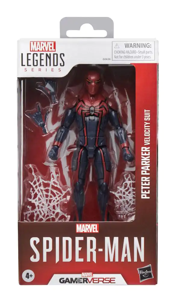 Marvel Legends Series Gamerverse Spider-Man Velocity Suit Peter Parker figurka 15cm fotografii produktu
