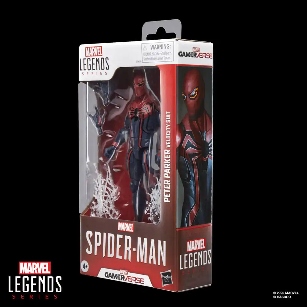 Marvel Legends Series Gamerverse Spider-Man Velocity Suit Peter Parker figurka 15cm fotografii produktu