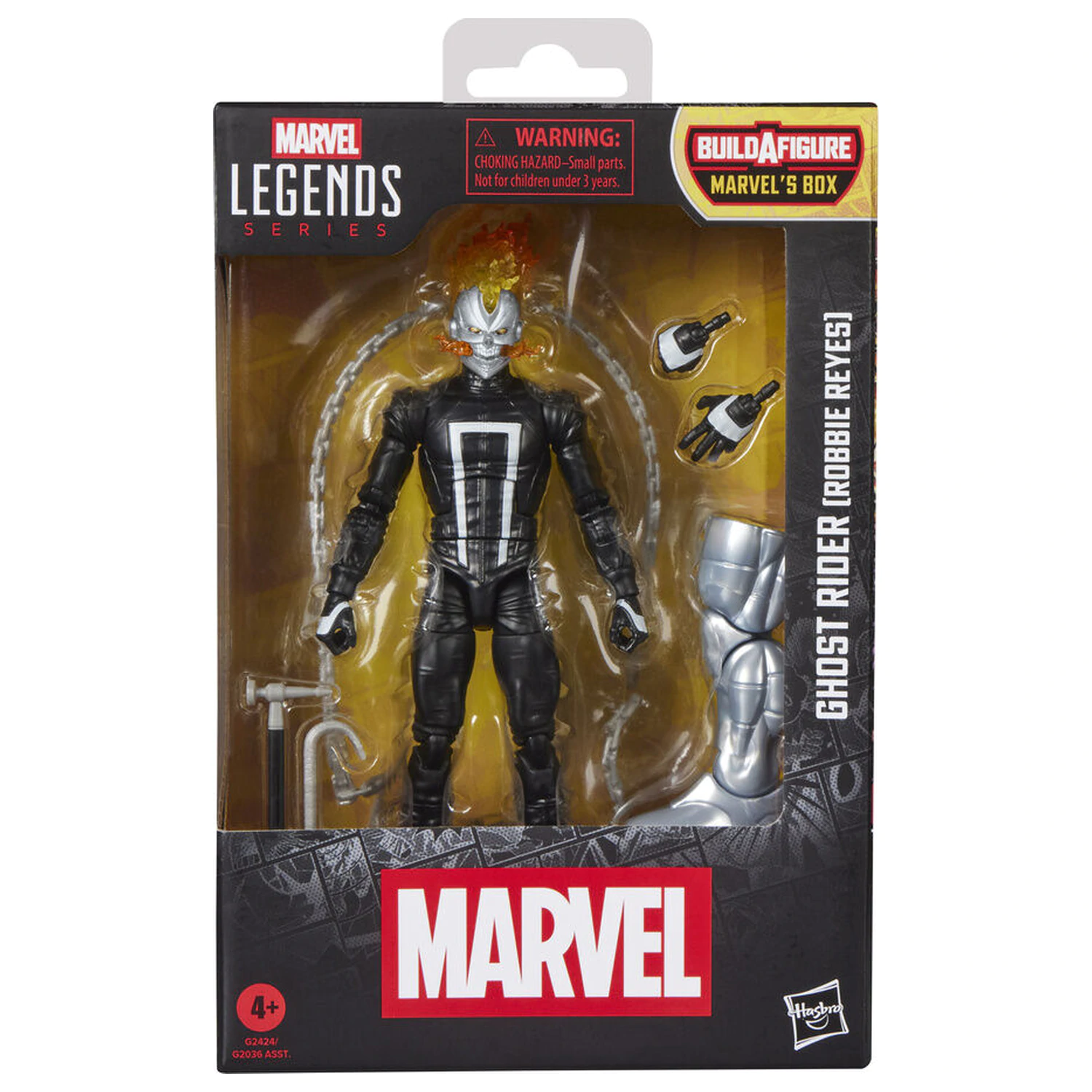 Marvel Legends Series Ghost Rider Robbie Reyes figurka 15 cm fotografii produktu