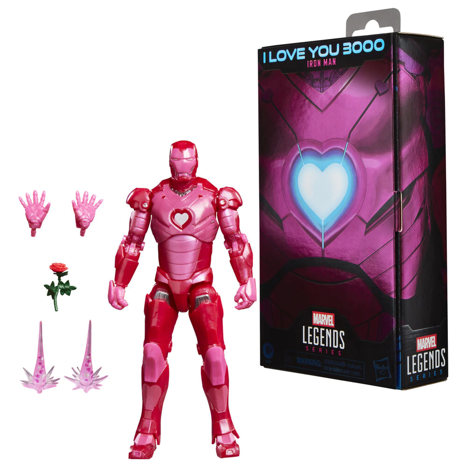 Marvel Legends Series I Love You 3000 Iron Man figurka 15cm fotografii produktu