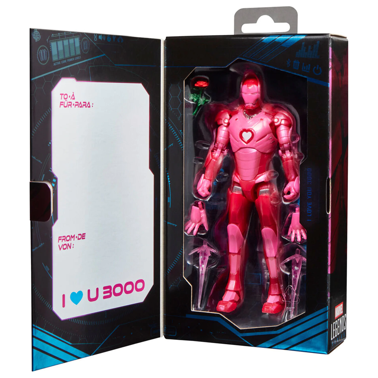 Marvel Legends Series I Love You 3000 Iron Man figurka 15cm fotografii produktu