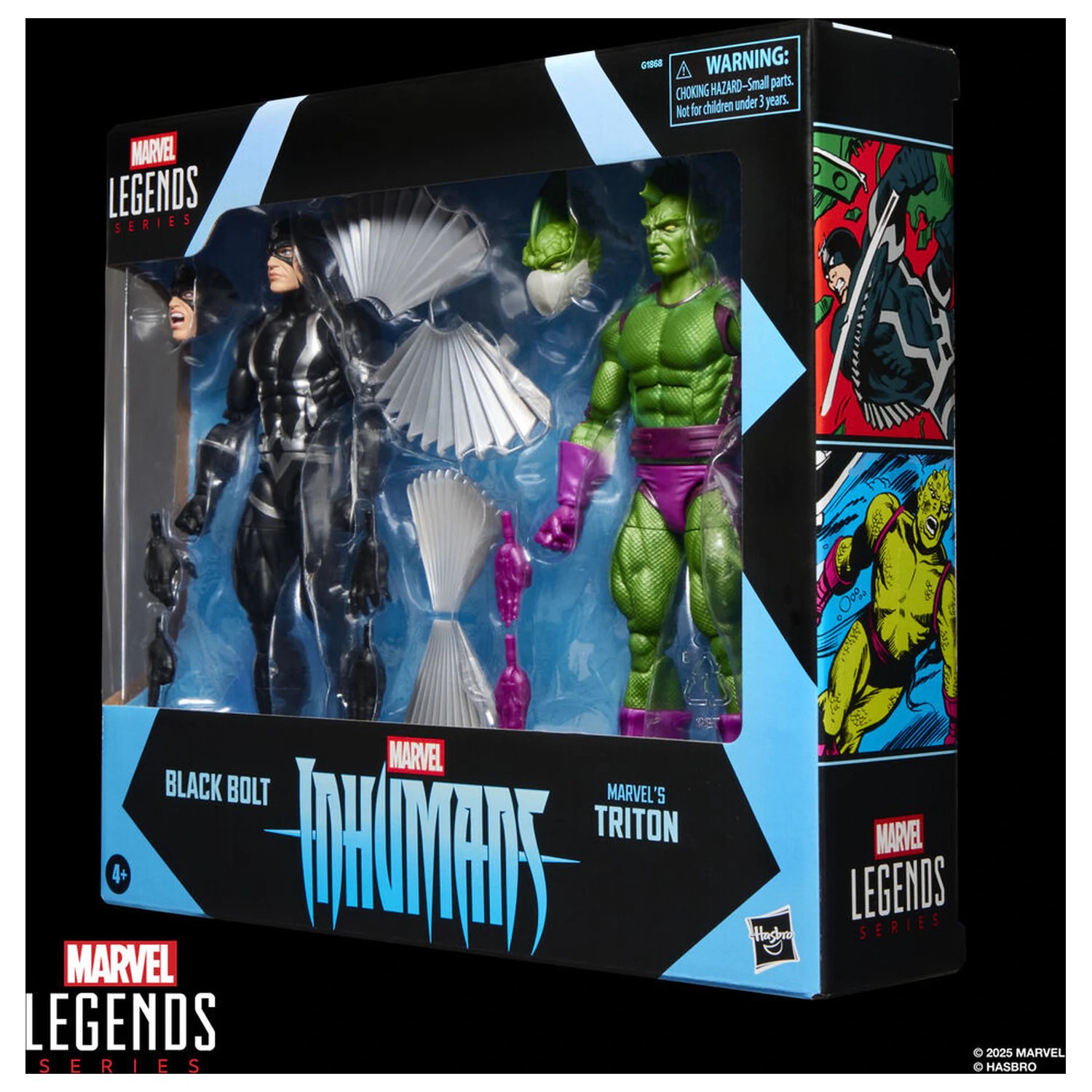 Marvel Legends Series Inhumans Black Bolt & Triton balení 2 figurek 15 cm fotografii produktu
