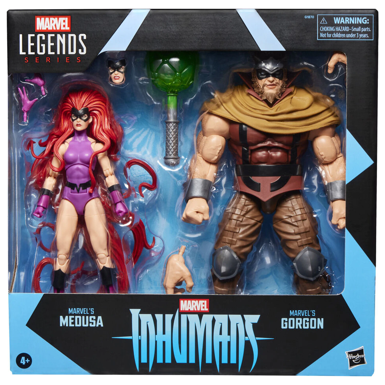 Marvel Legends Series Inhumans Medusa & Gorgon balení 2 figurek fotografii produktu