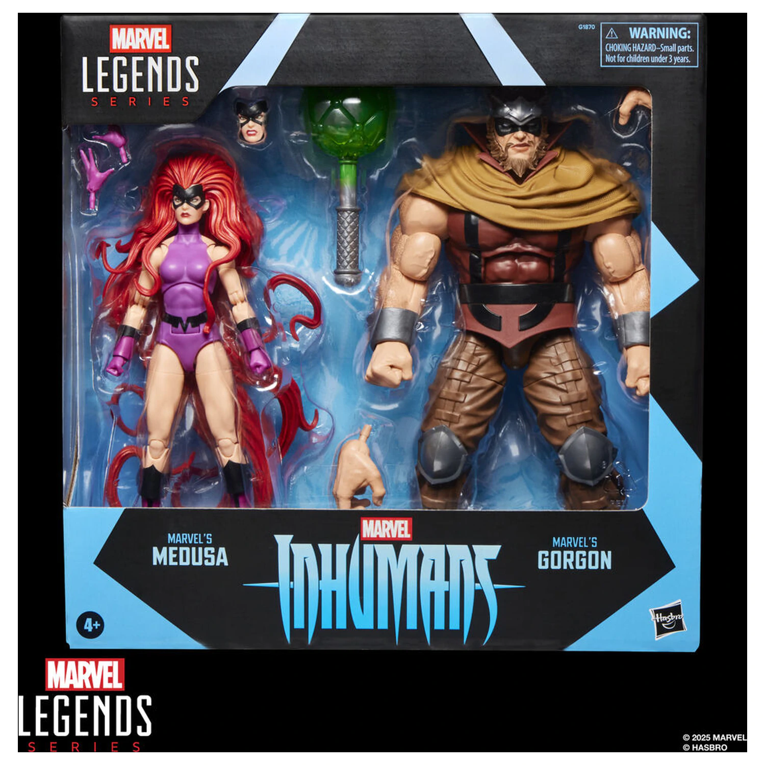 Marvel Legends Series Inhumans Medusa & Gorgon balení 2 figurek fotografii produktu