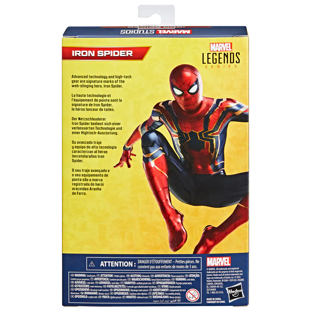 Marvel Legends Series figurka Iron Spider 15 cm fotografii produktu