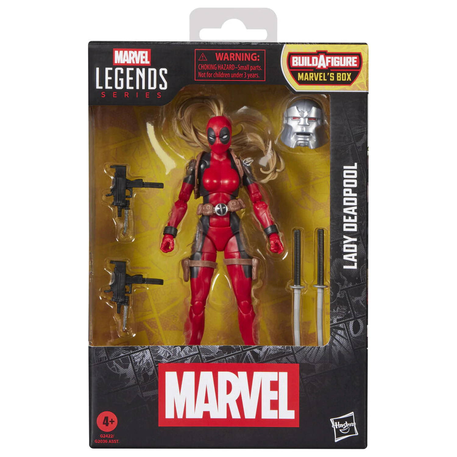 Marvel Legends Series figurka Lady Deadpool 15cm fotografii produktu