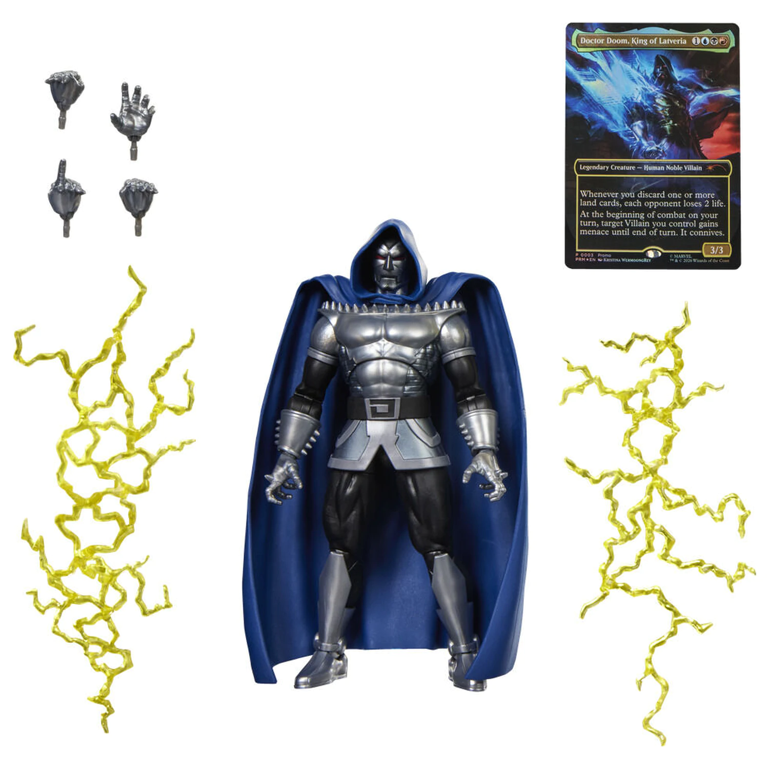 Marvel Legends Series Magic The Gathering Doctor Doom 2099 figurka 15cm fotografii produktu