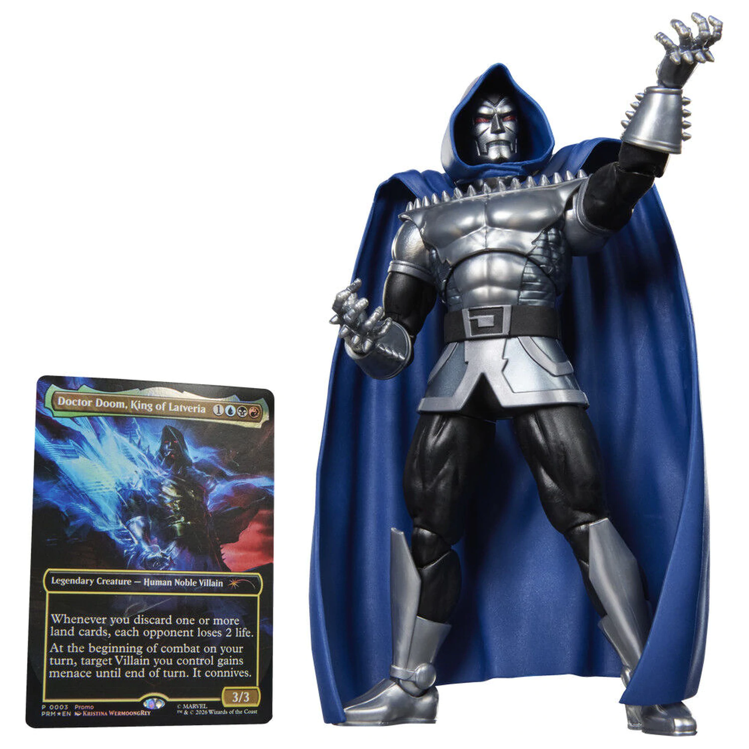 Marvel Legends Series Magic The Gathering Doctor Doom 2099 figurka 15cm fotografii produktu