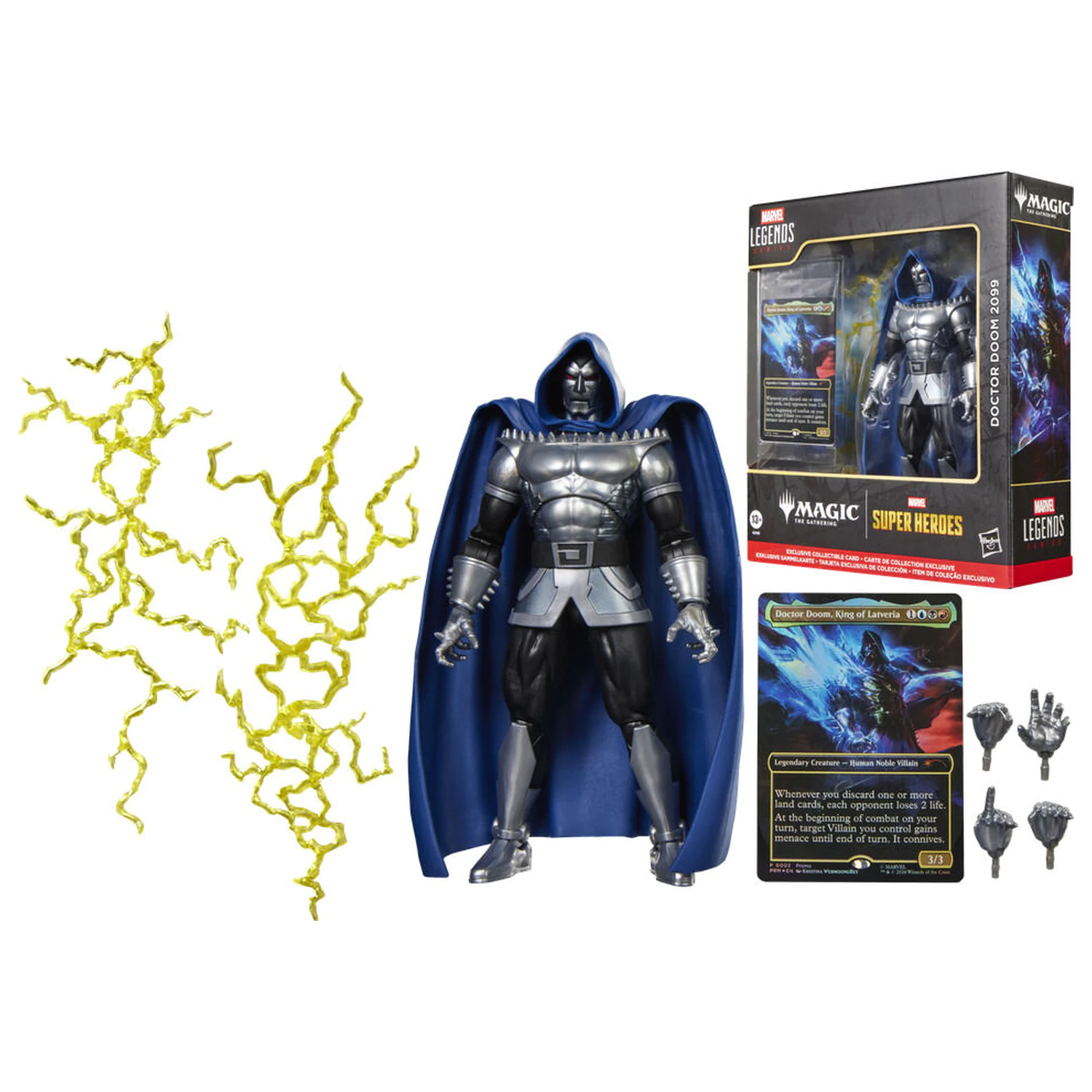 Marvel Legends Series Magic The Gathering Doctor Doom 2099 figurka 15cm fotografii produktu