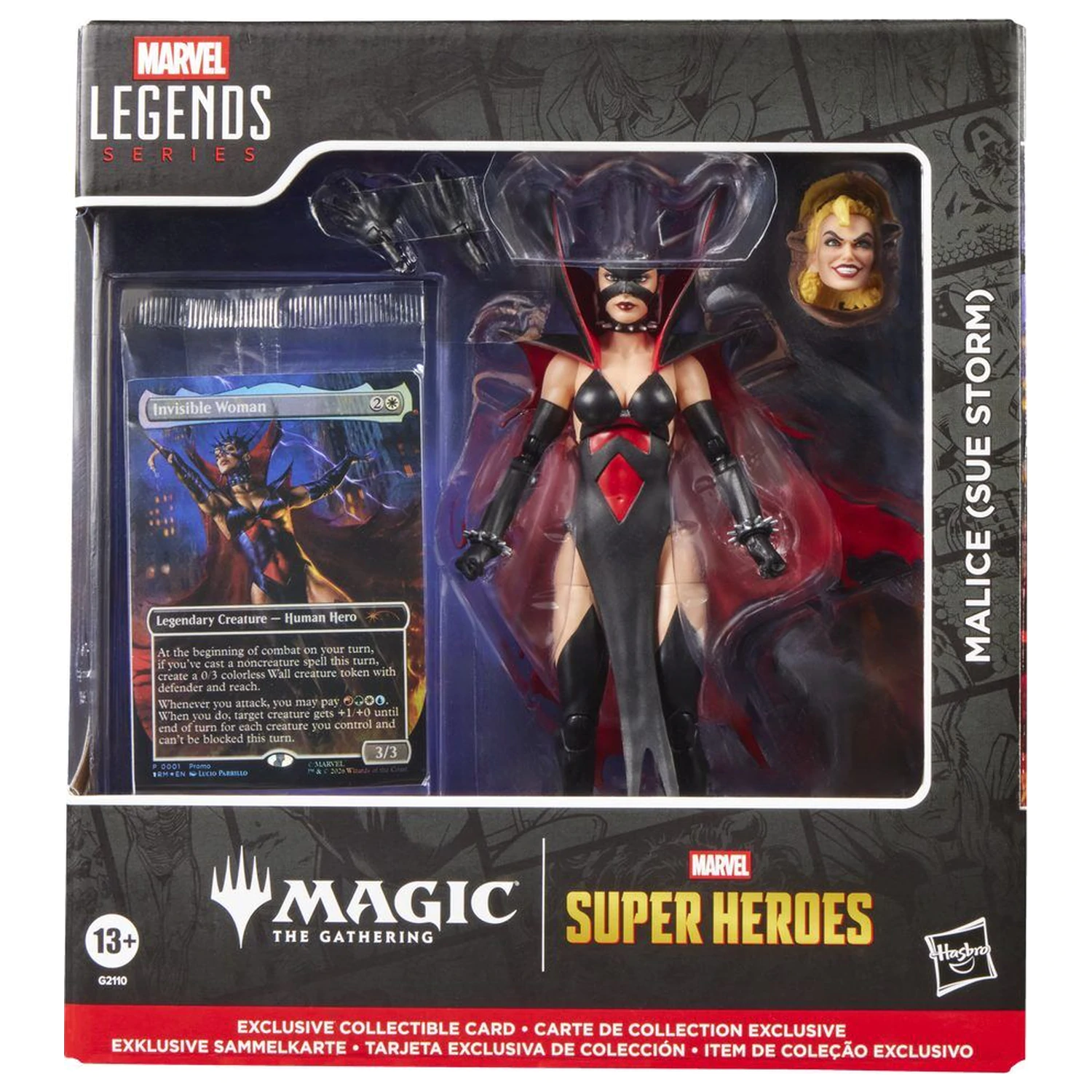 Marvel Legends Series Magic The Gathering figurka Malice Sue Storm 15 cm fotografii produktu