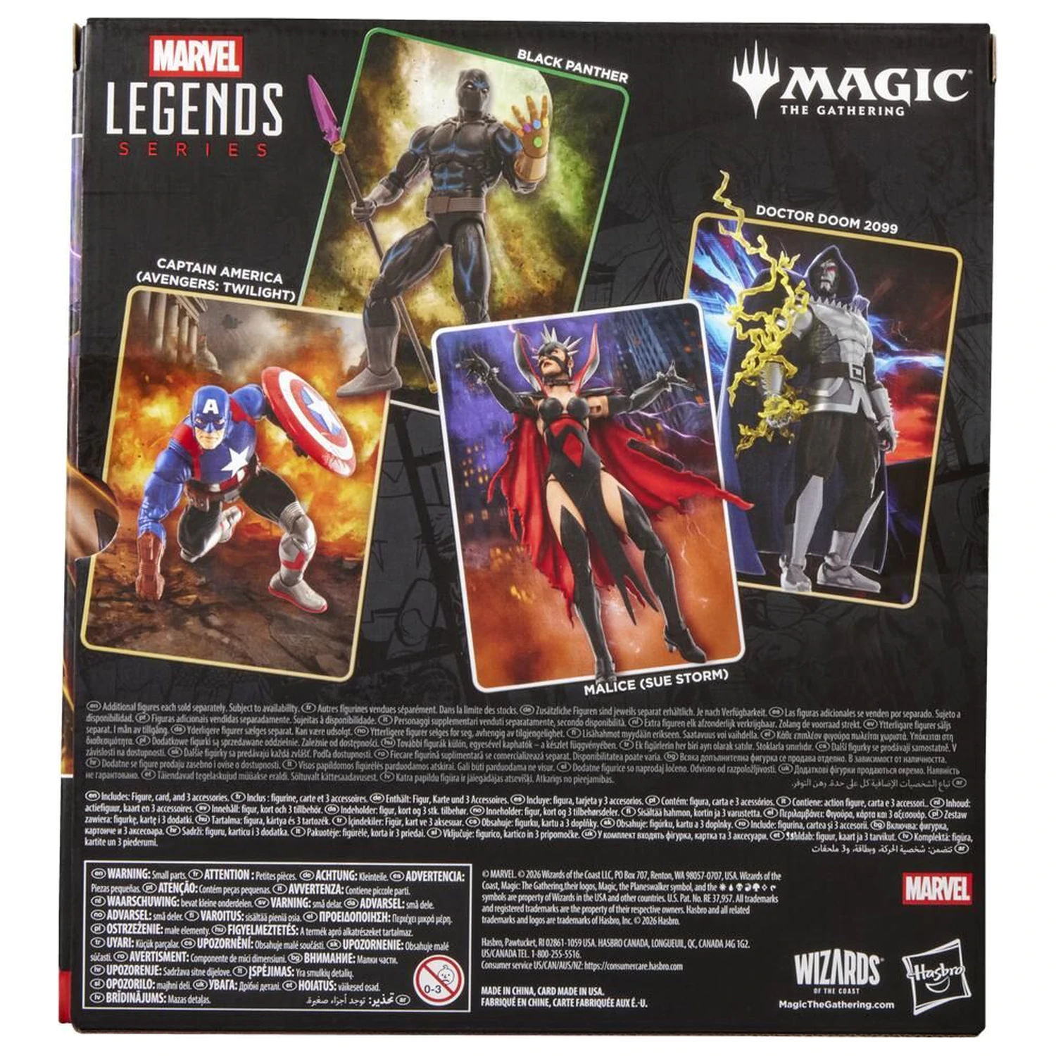 Marvel Legends Series Magic The Gathering figurka Malice Sue Storm 15 cm fotografii produktu