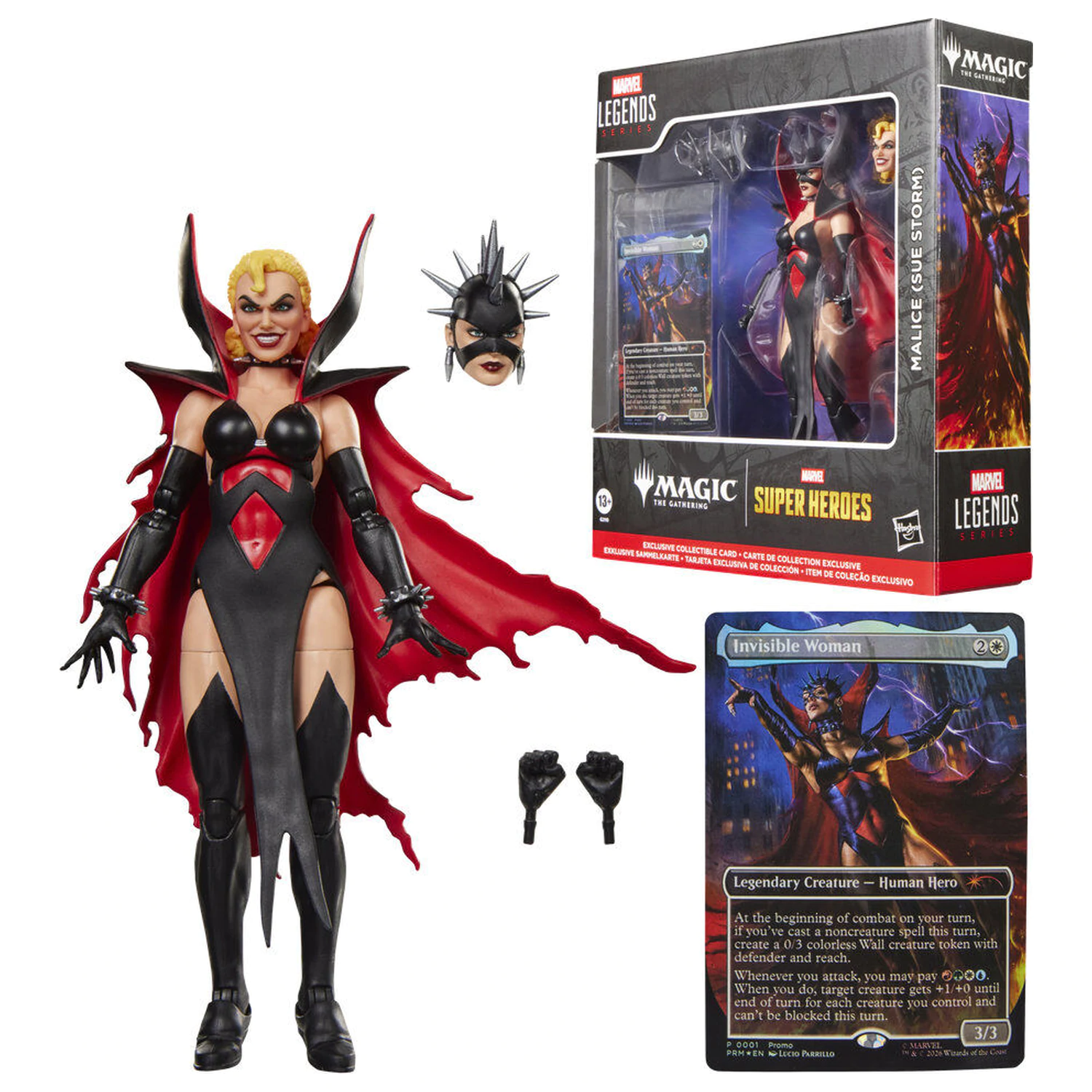 Marvel Legends Series Magic The Gathering figurka Malice Sue Storm 15 cm fotografii produktu