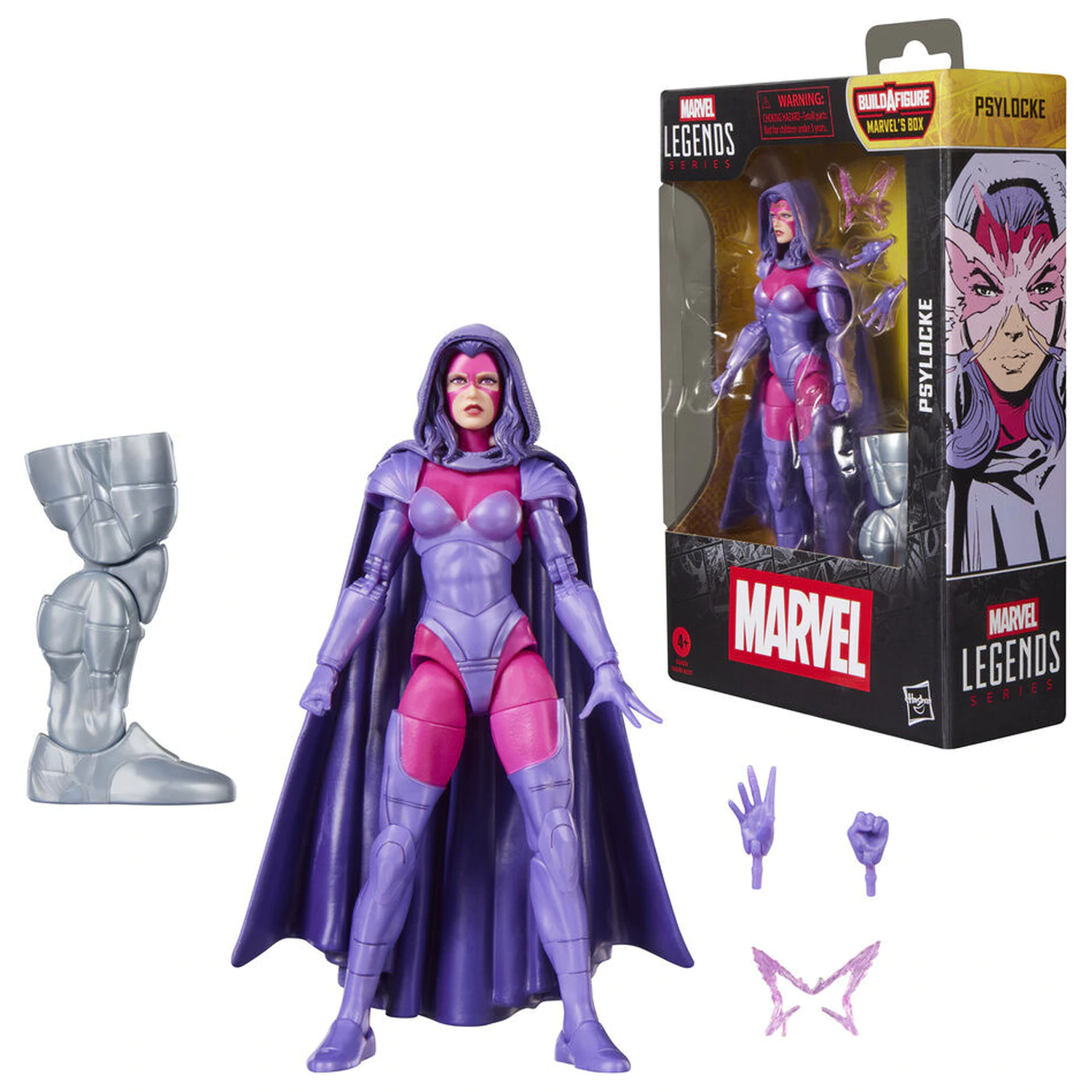 Marvel Legends Series Psylocke figurka 15cm fotografii produktu