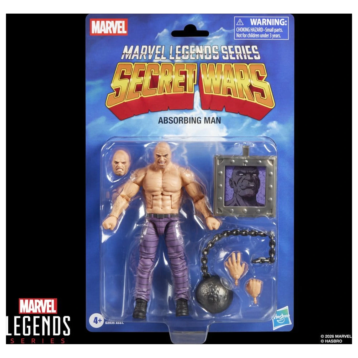 Marvel Legends Series Secret Wars Absorbing figurka 15cm fotografii produktu