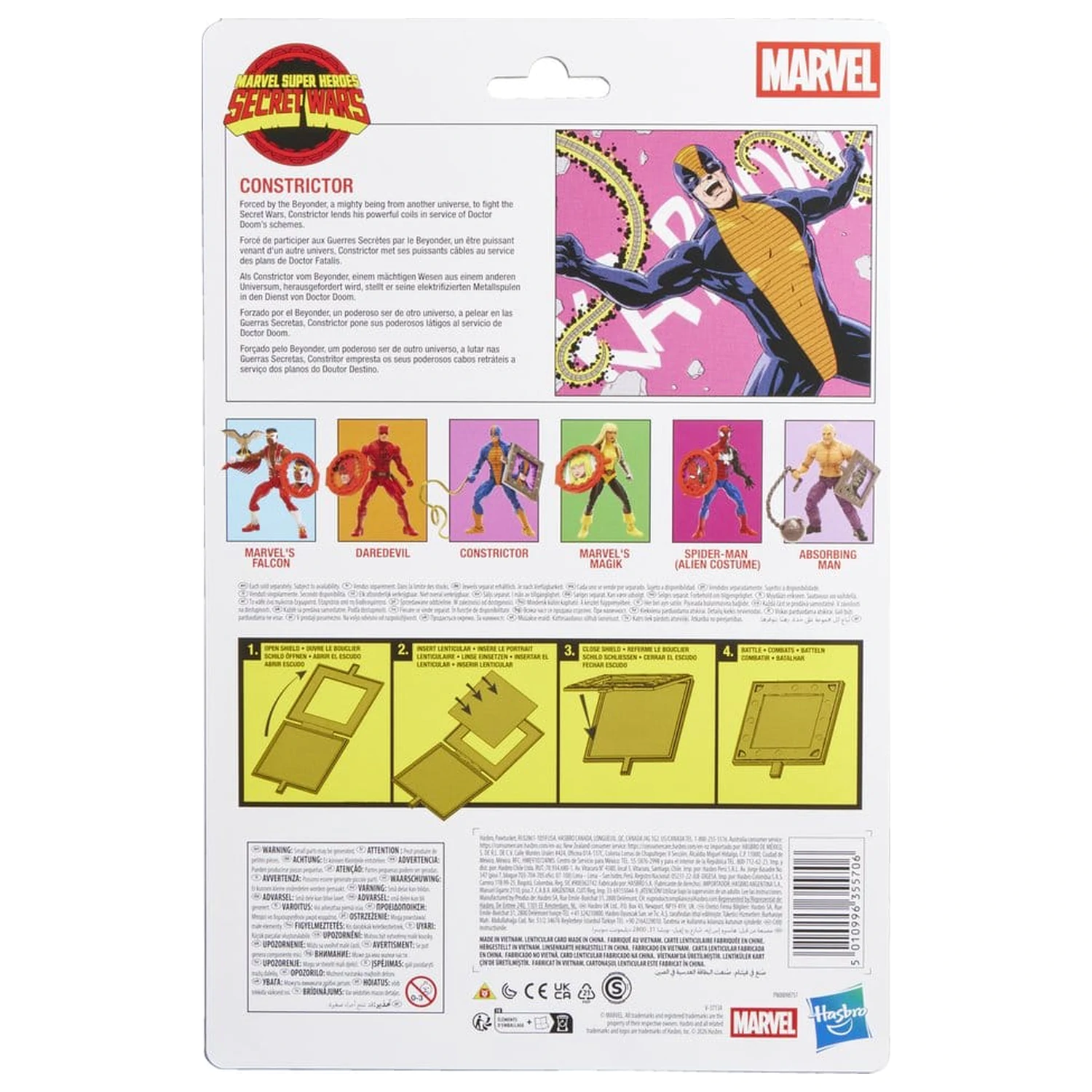 Marvel Legends Series Secret Wars figurka Constrictor 15cm fotografii produktu