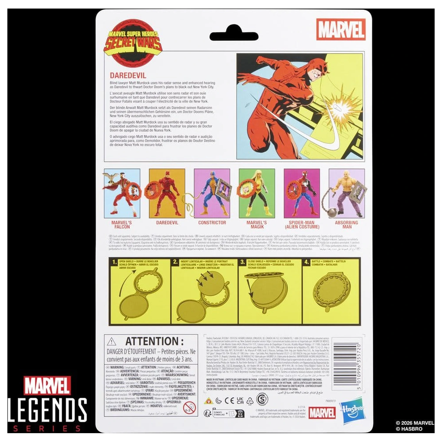 Marvel Legends Series Secret Wars Daredevil figurka 15 cm fotografii produktu