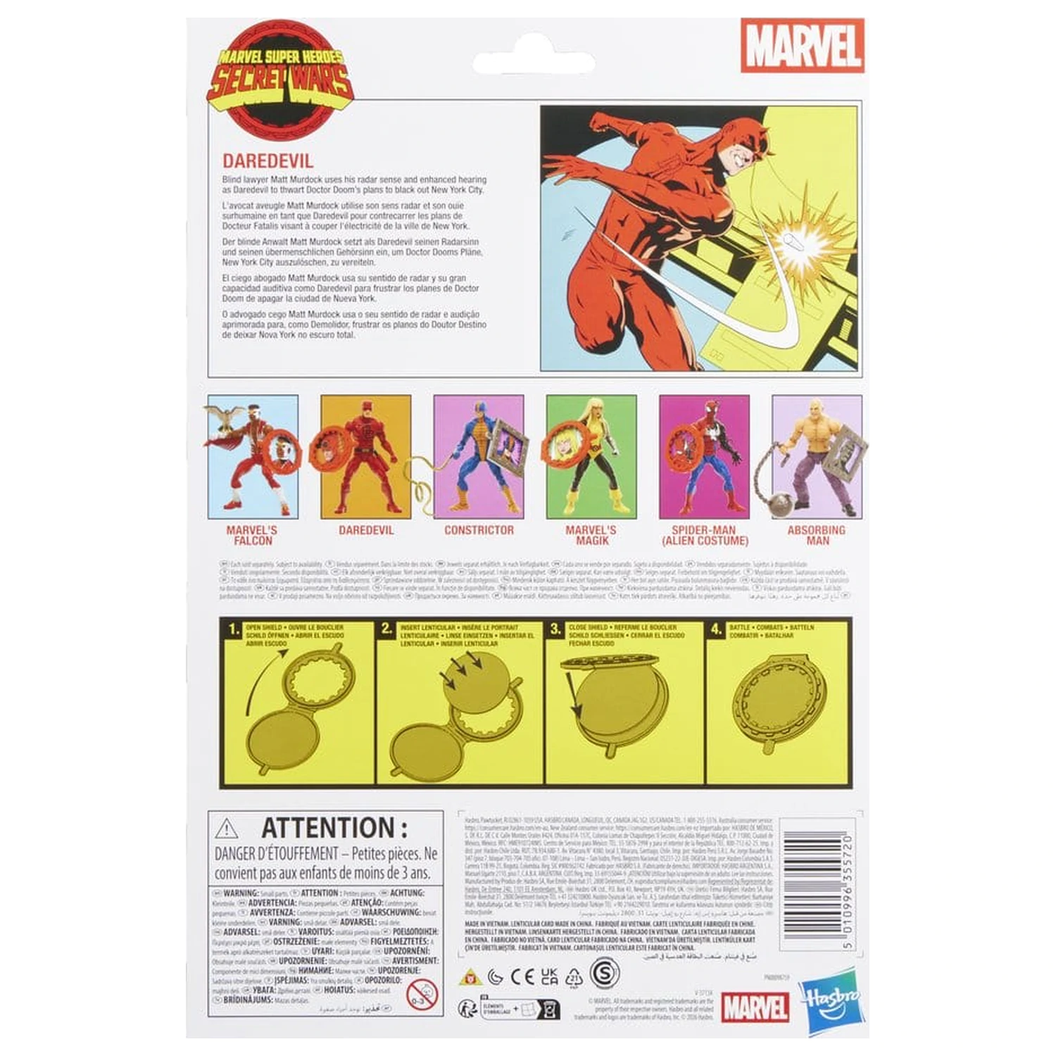 Marvel Legends Series Secret Wars Daredevil figurka 15 cm fotografii produktu