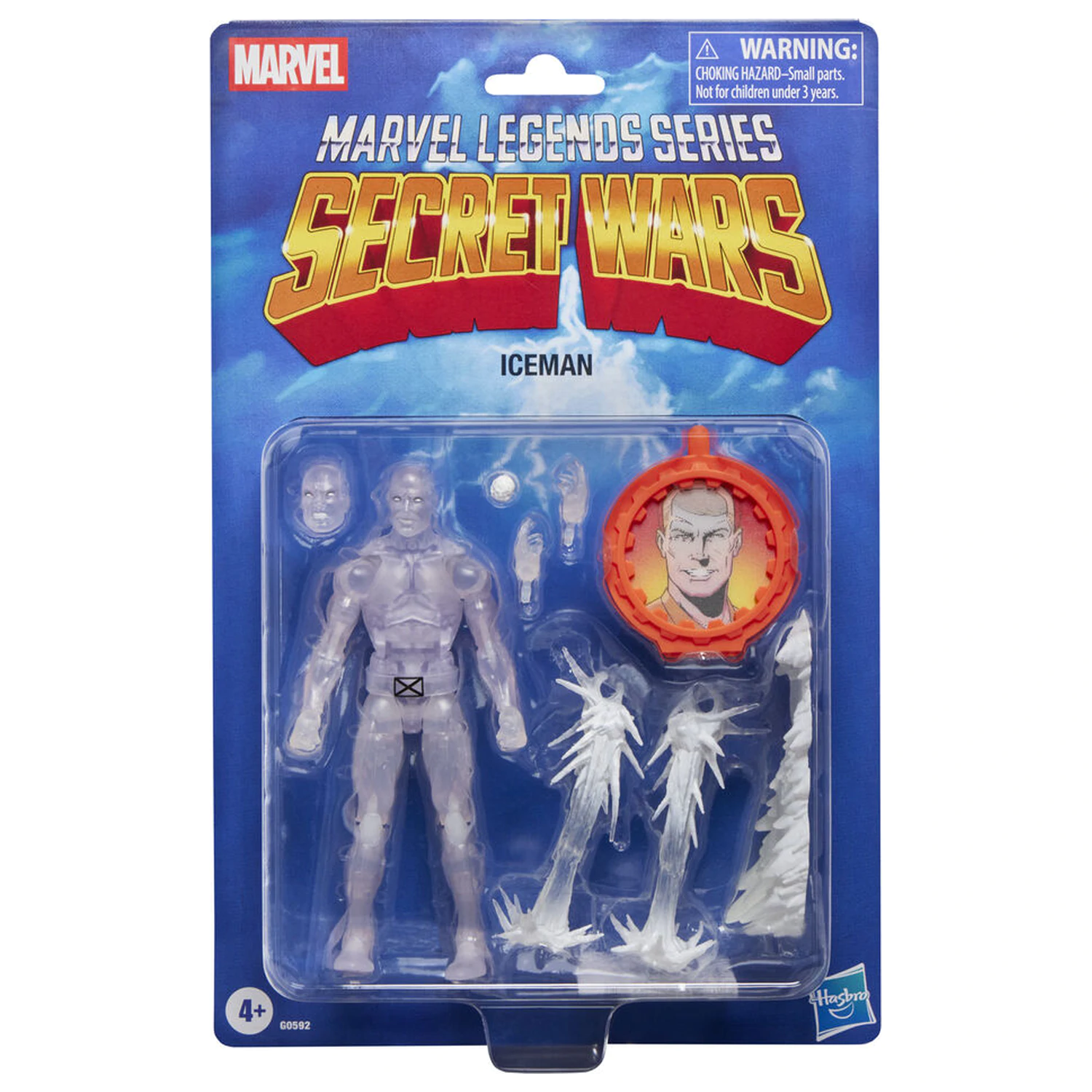Marvel Legends Series Secret Wars Iceman figurka 15 cm fotografii produktu