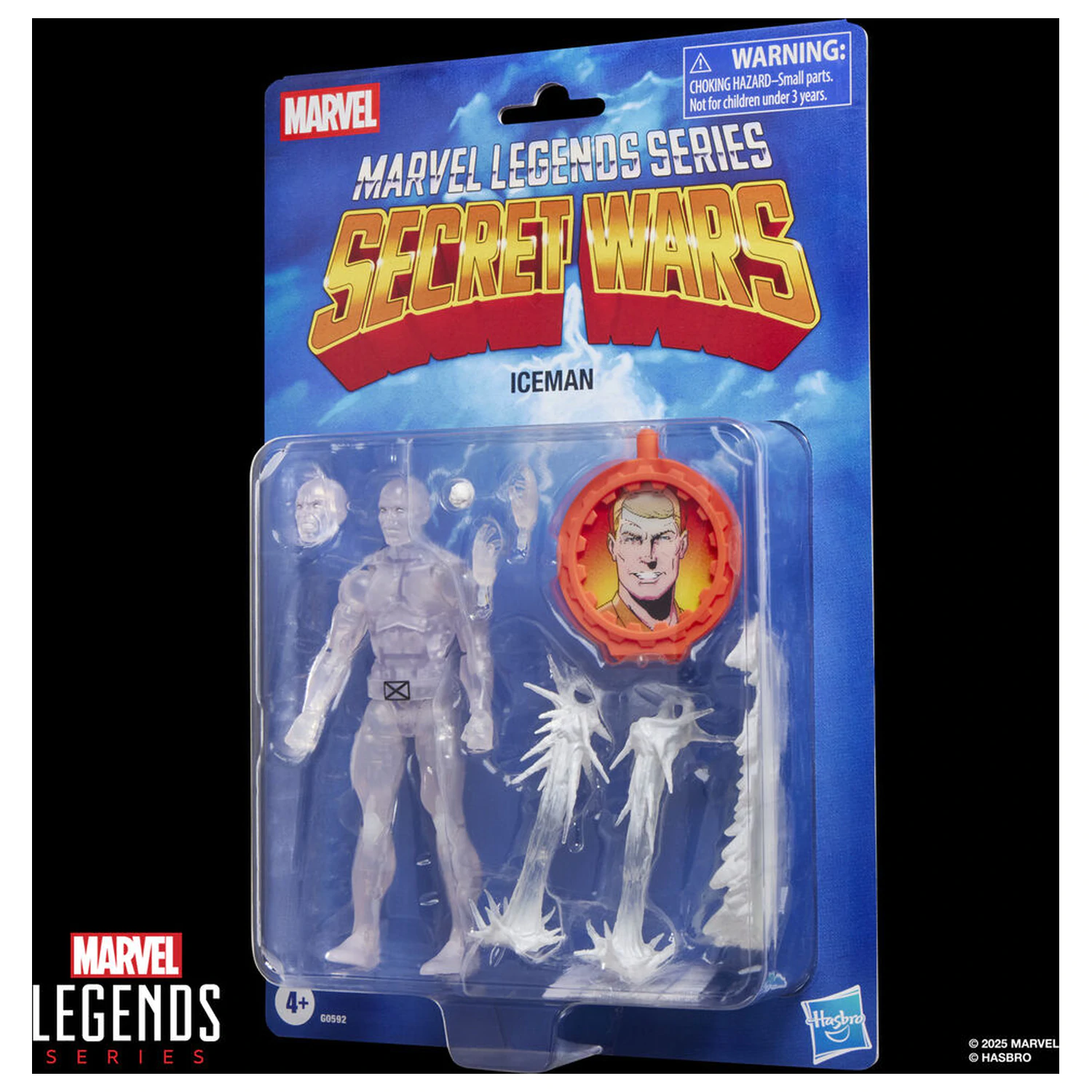 Marvel Legends Series Secret Wars Iceman figurka 15 cm fotografii produktu