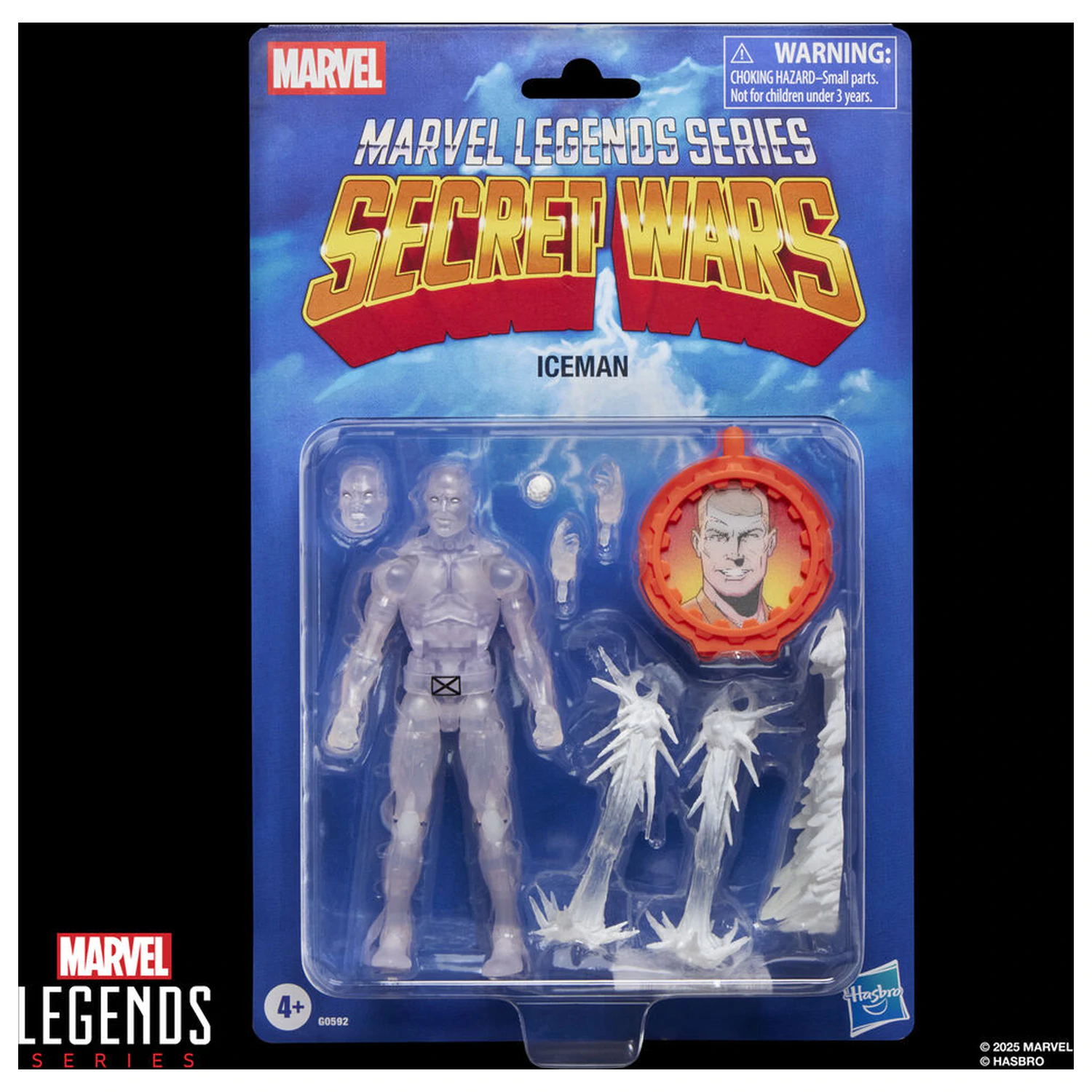 Marvel Legends Series Secret Wars Iceman figurka 15 cm fotografii produktu
