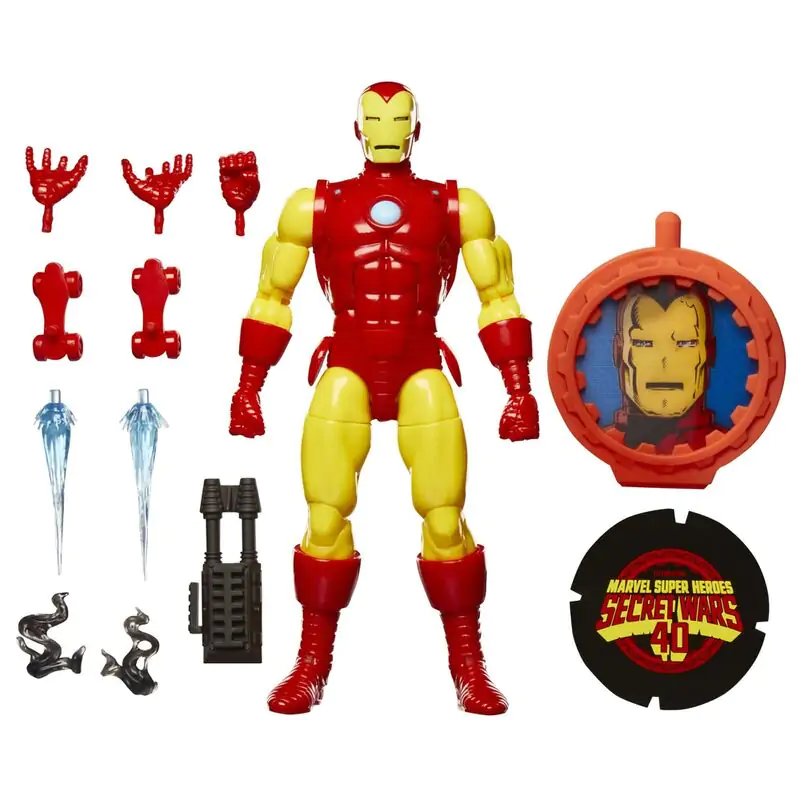 Marvel Legends Series Secret Wars Iron Man figurka 15 cm fotografii produktu