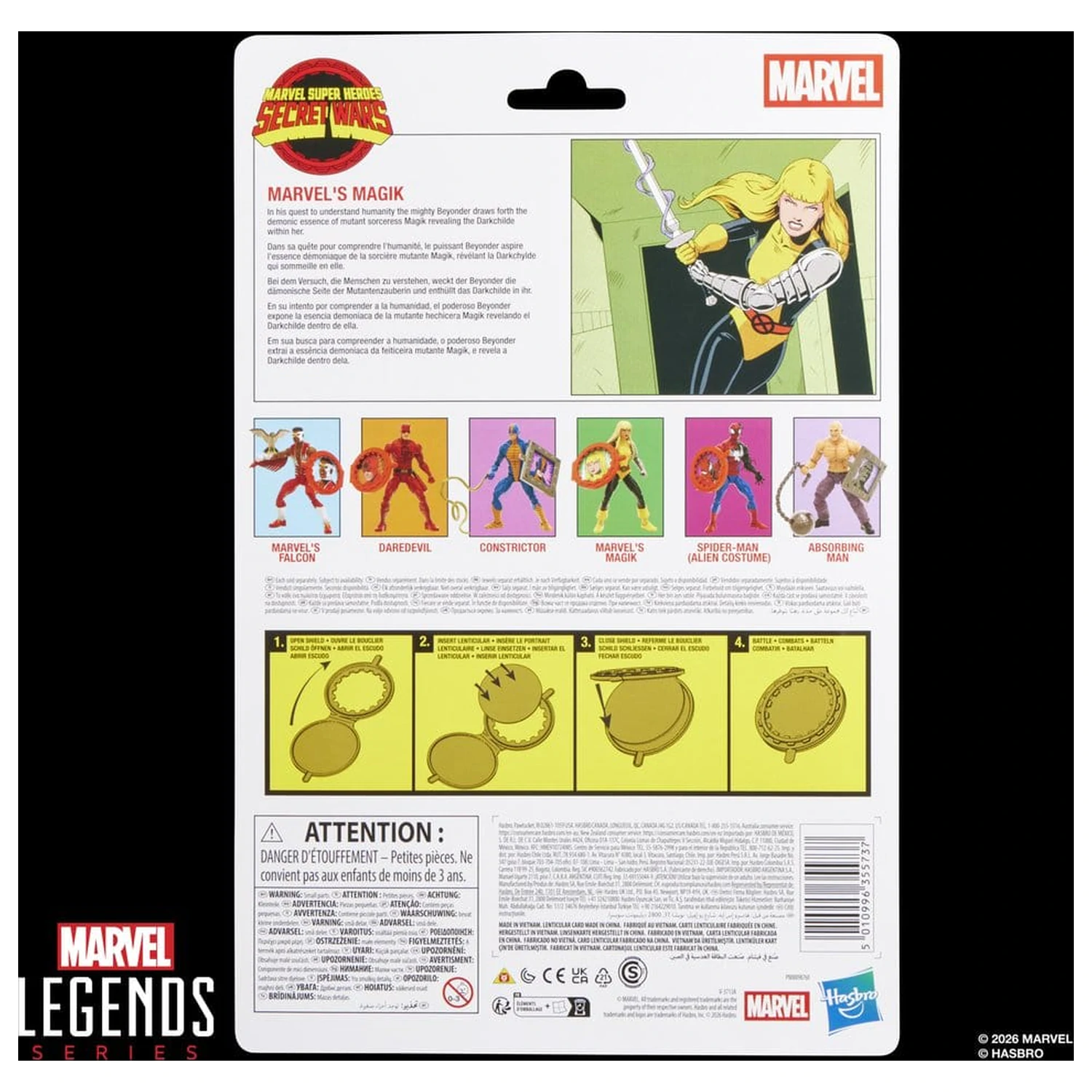 Marvel Legends Series Secret Wars Marvel's Magik figurka 15 cm fotografii produktu
