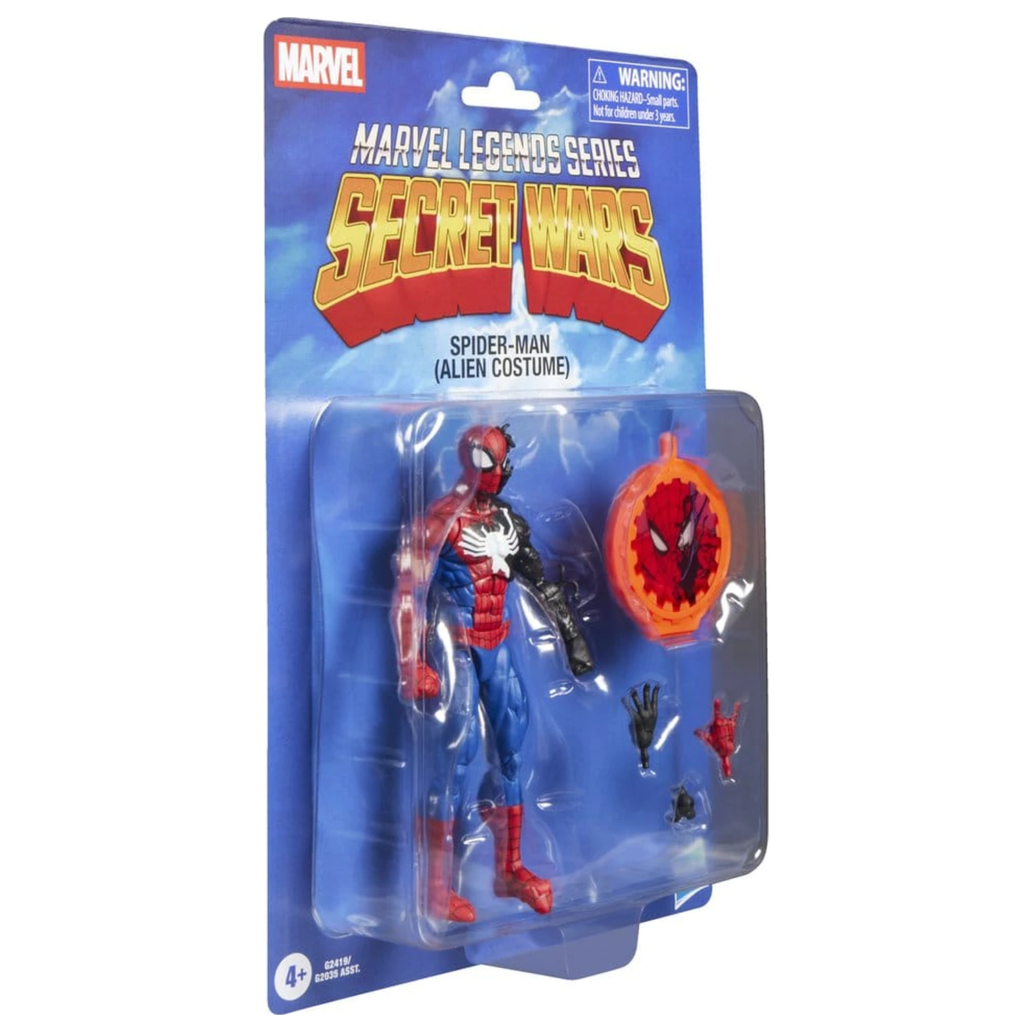 Marvel Legends Series Secret Wars Spiderman Alien Costume figurka 15cm fotografii produktu