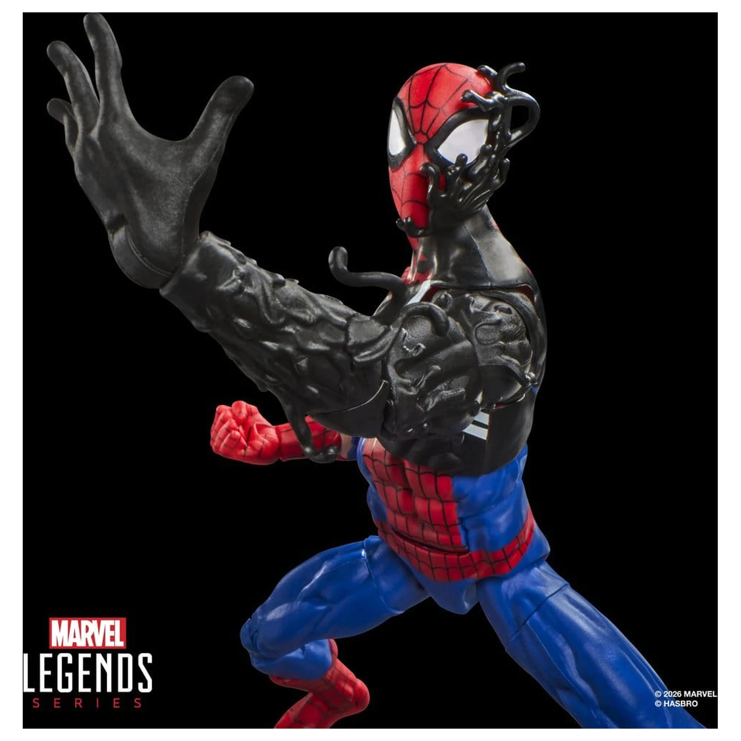 Marvel Legends Series Secret Wars Spiderman Alien Costume figurka 15cm fotografii produktu