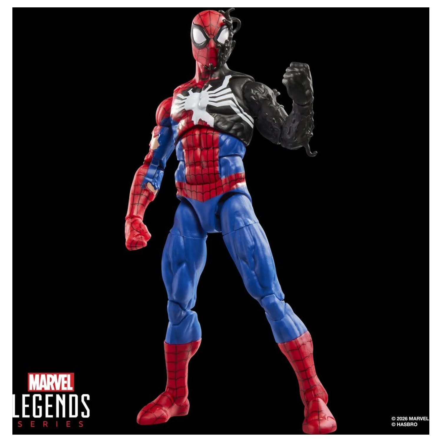 Marvel Legends Series Secret Wars Spiderman Alien Costume figurka 15cm fotografii produktu