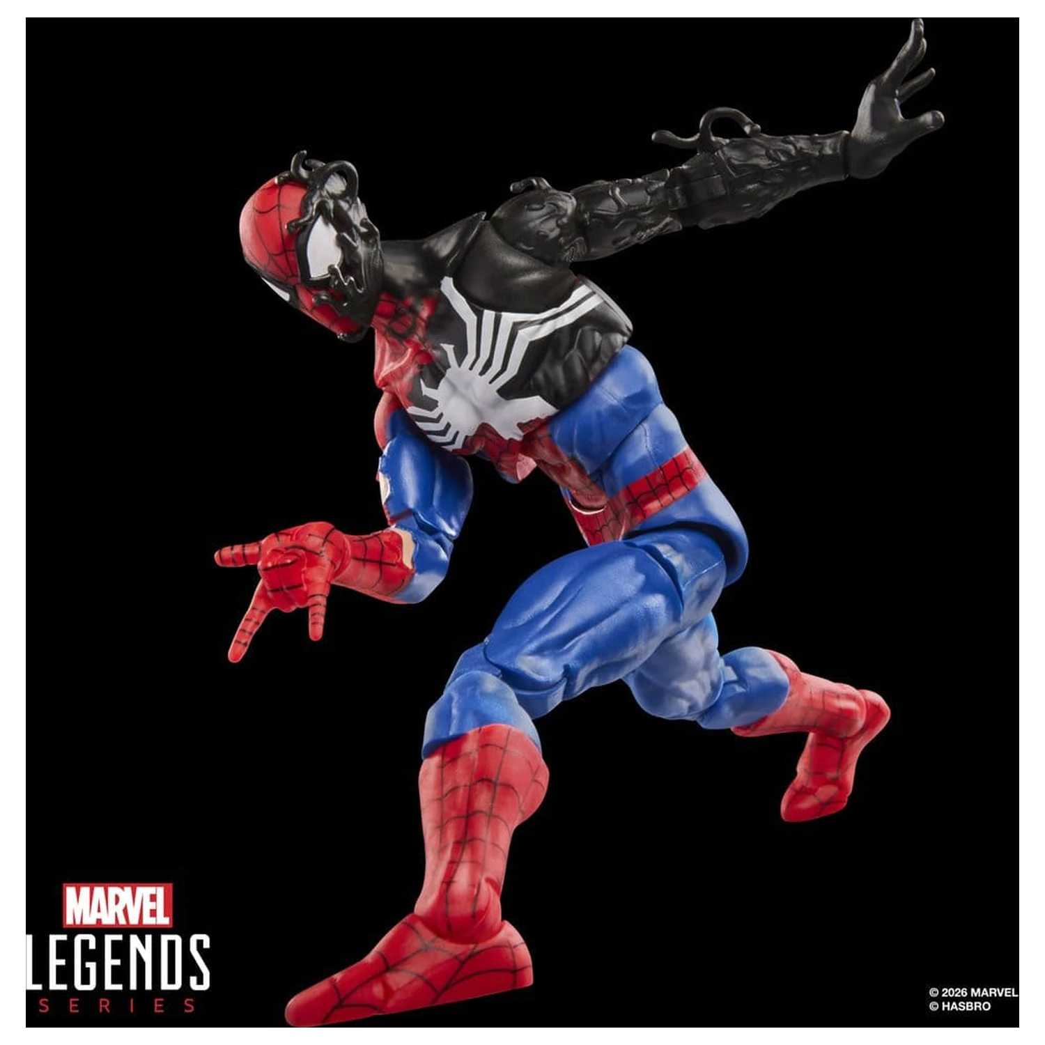 Marvel Legends Series Secret Wars Spiderman Alien Costume figurka 15cm fotografii produktu