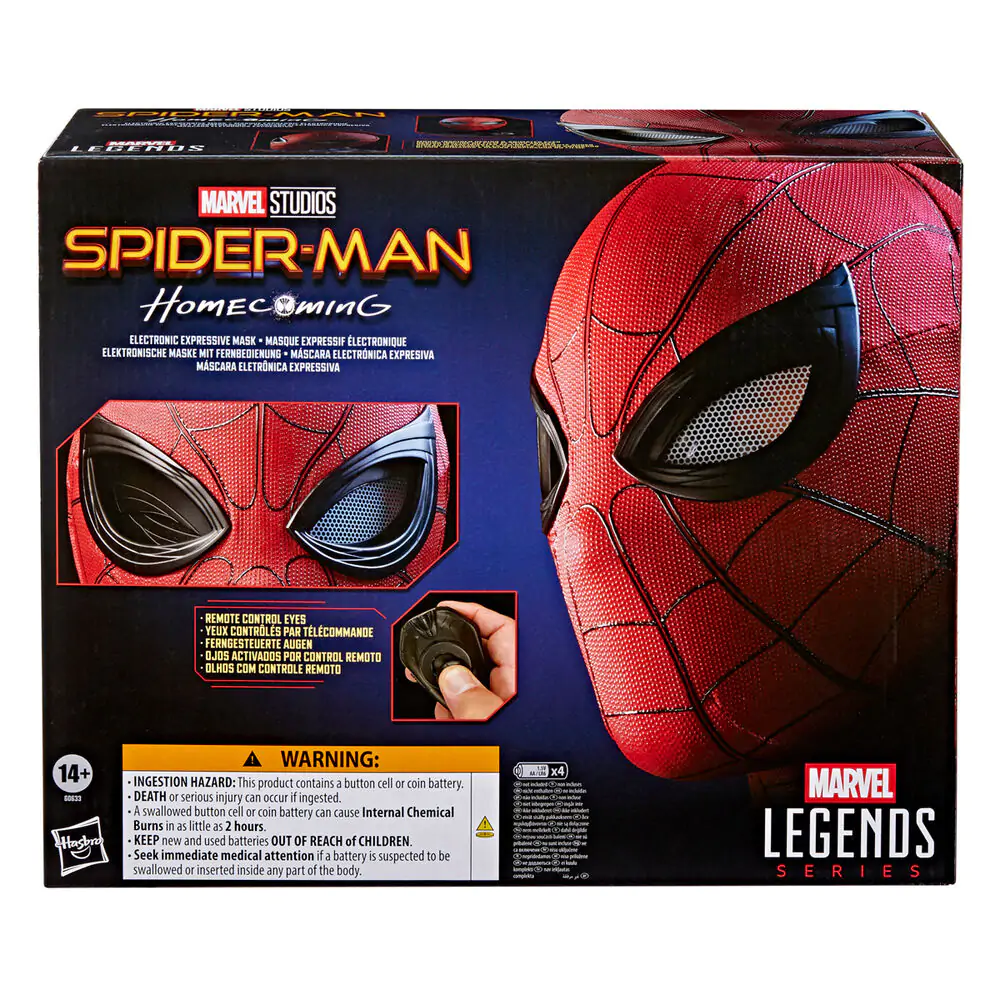 Marvel Legends Series Spider-Man: Homecoming elektronická maska fotografii produktu