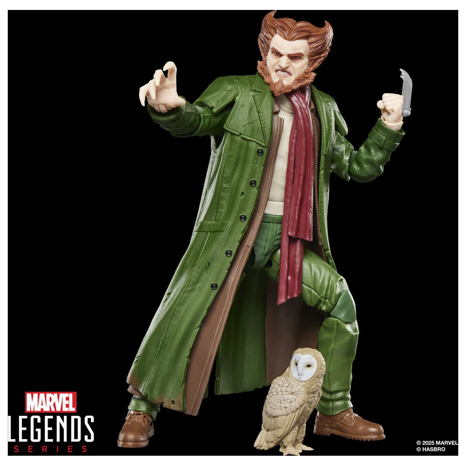 Marvel Legends Series Spider-Man Owl figurka 15cm fotografii produktu