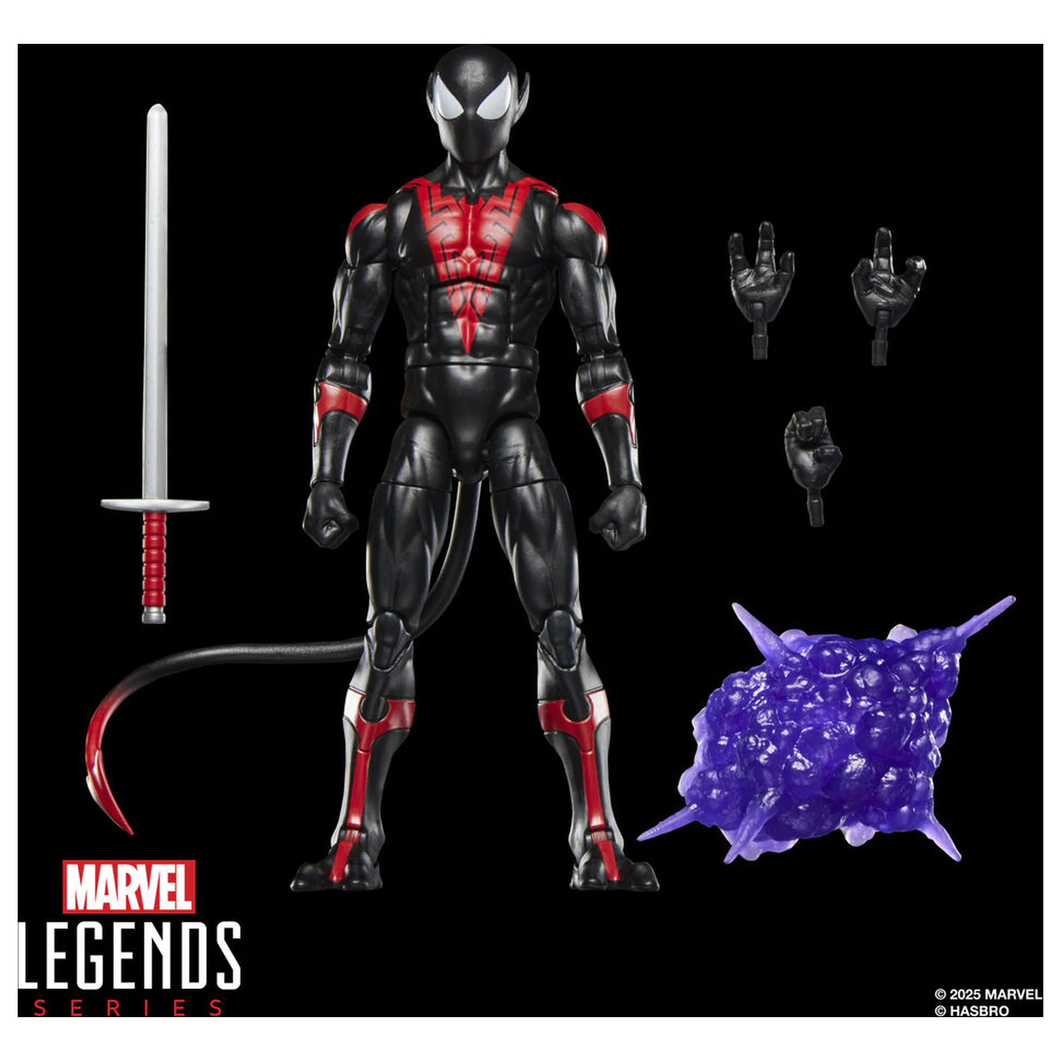 Marvel Legends Series Spider-Man Uncanny Spider-Man Nightcrawler figurka 15cm fotografii produktu
