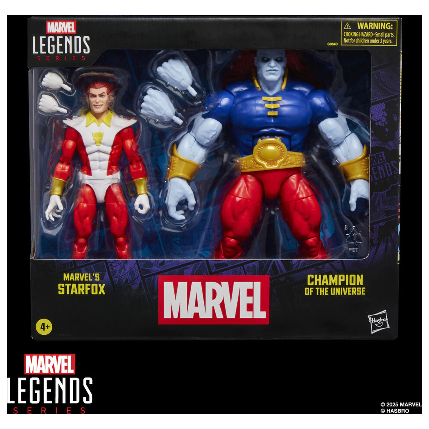 Marvel Legends Series Starfox & Champion of the Universe balení 2 figurek 15cm fotografii produktu