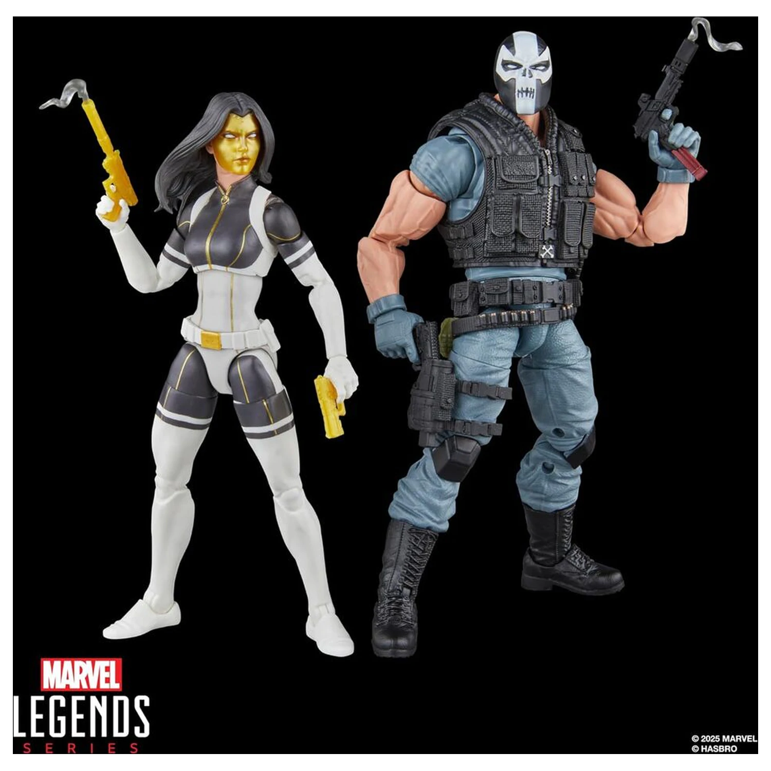 Marvel Legends Series Super Villains Madame Masque & Crossbones balení 2 figurek 15 cm fotografii produktu