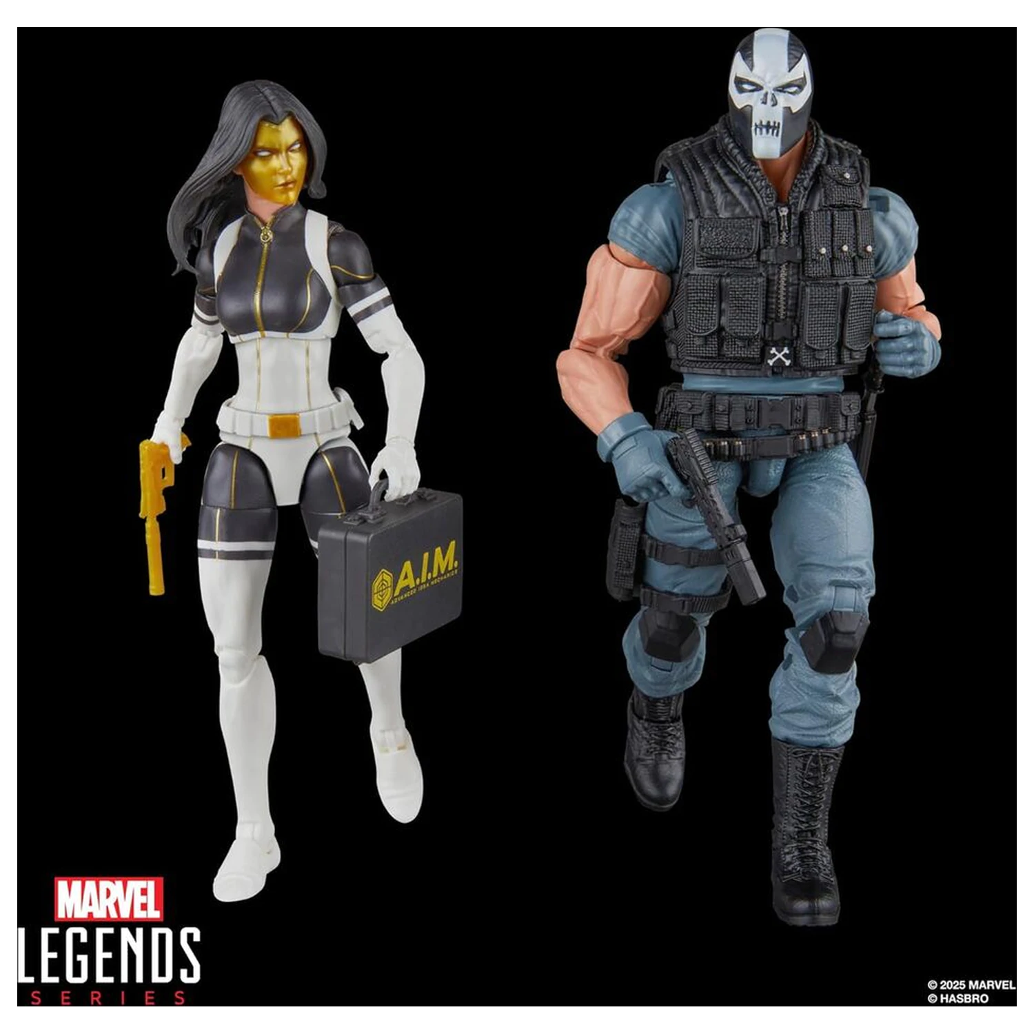 Marvel Legends Series Super Villains Madame Masque & Crossbones balení 2 figurek 15 cm fotografii produktu