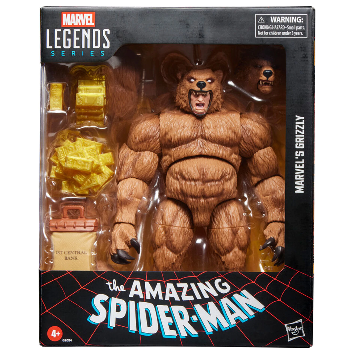 Marvel Legends Series The Amazing Spider-Man Marvel's Grizzly figurka 15 cm fotografii produktu