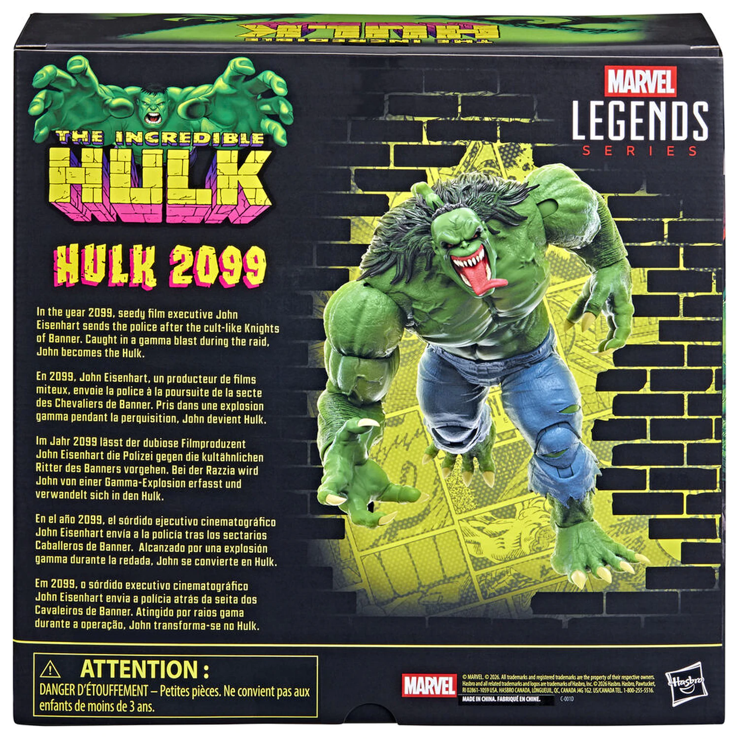 Marvel Legends Series The Incredible Hulk - figurka Hulk 2099 15 cm fotografii produktu