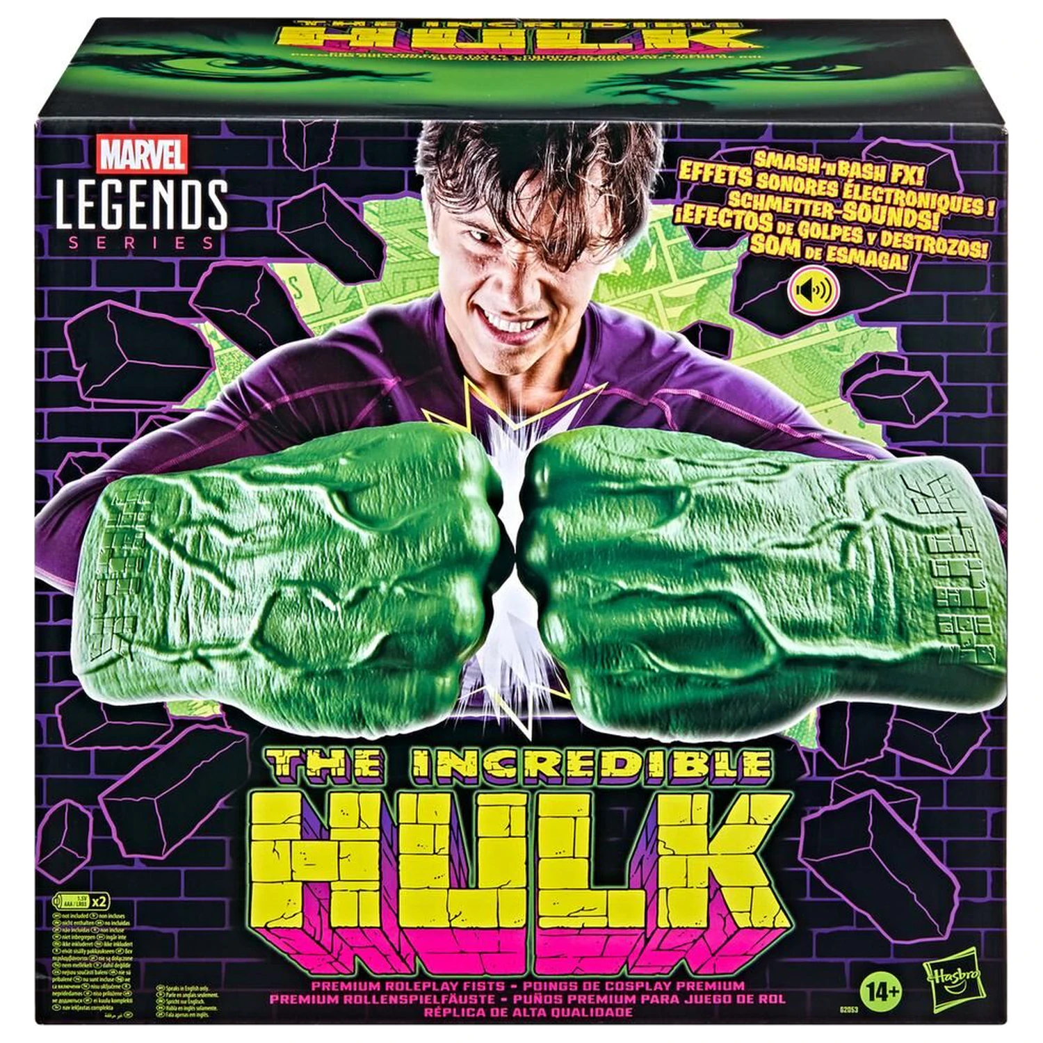 Marvel Legends Series The Incredible Hulk Premium kloubní chrániče fotografii produktu