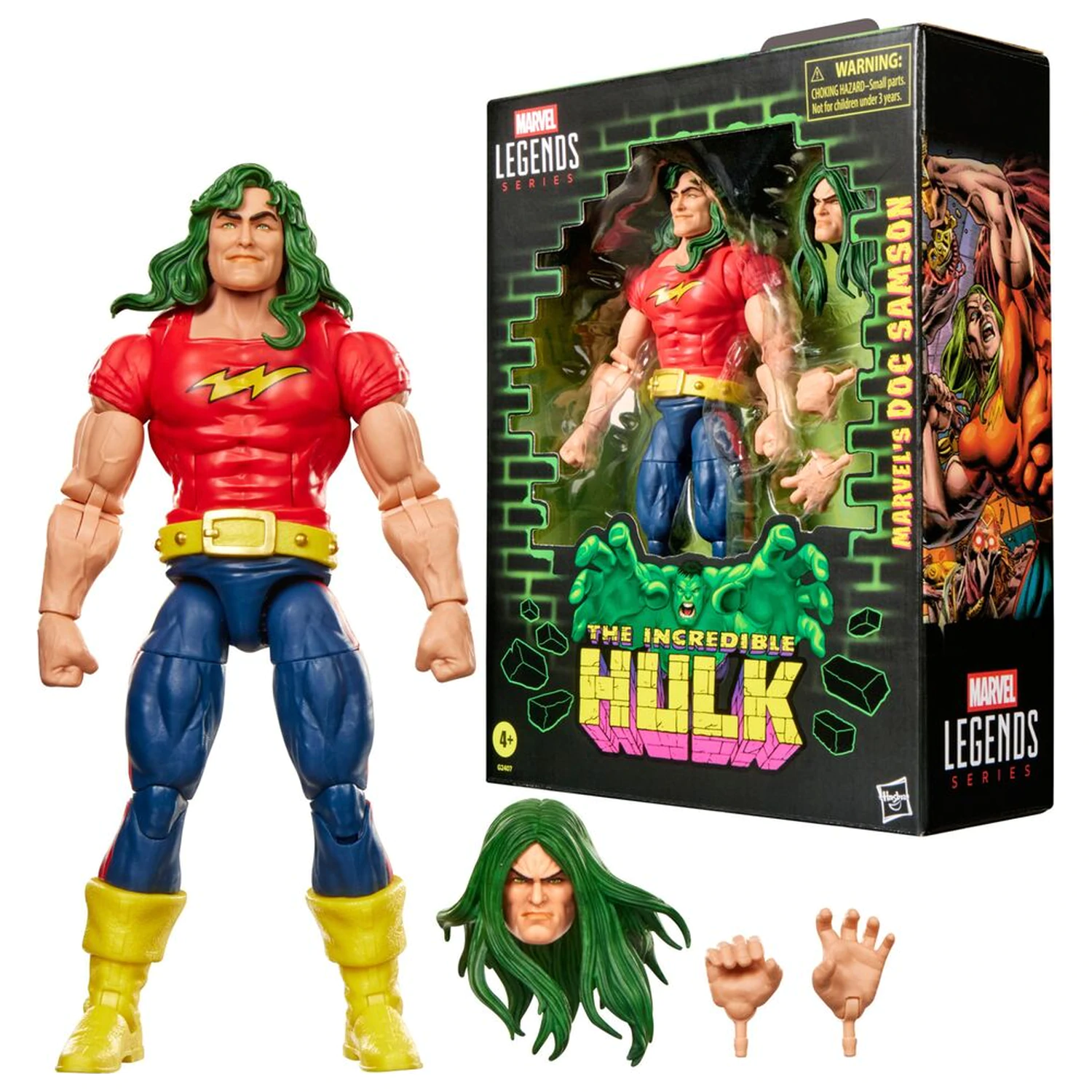 Marvel Legends Series The Incredible Hulk Marvels DOC Samson figurka 15cm fotografii produktu