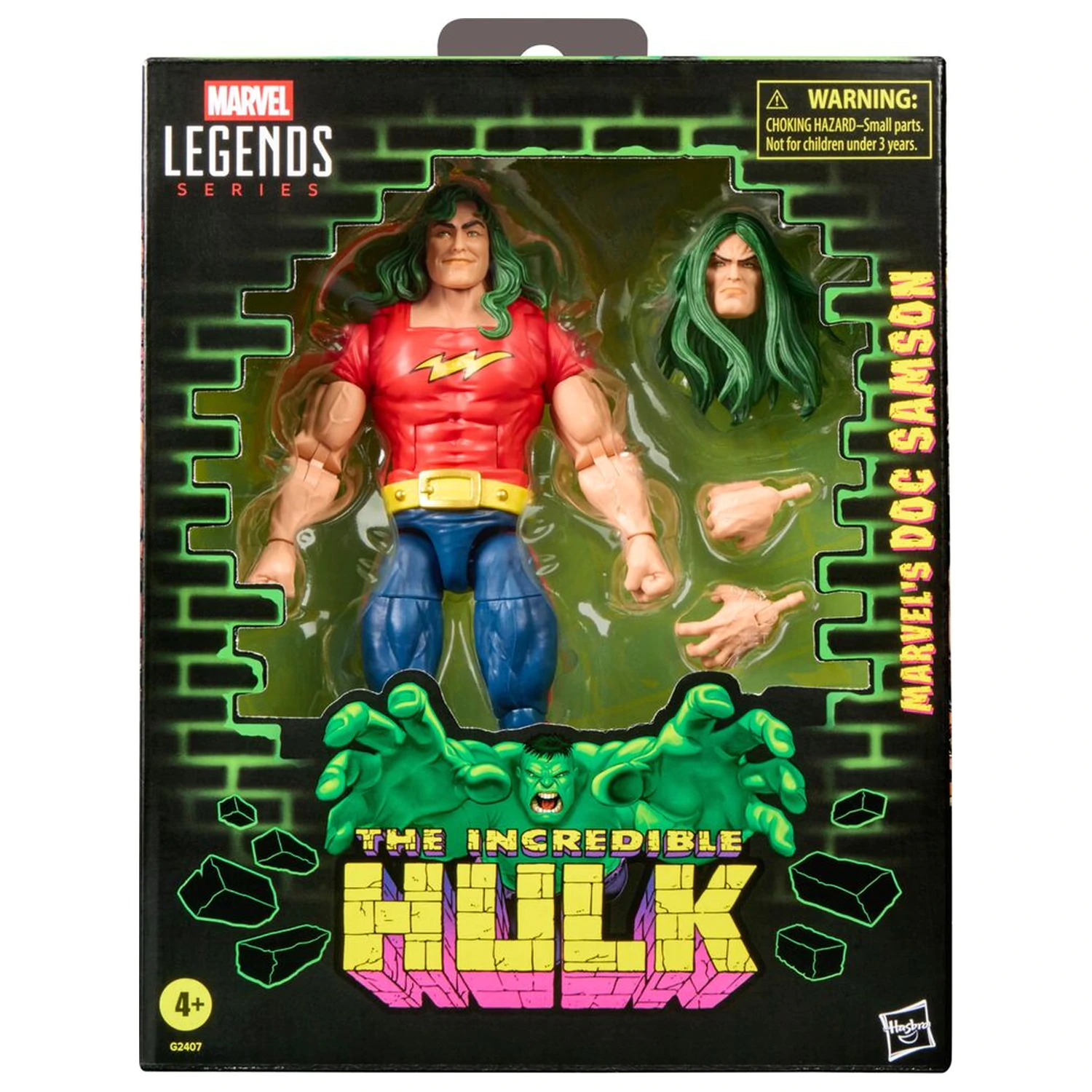 Marvel Legends Series The Incredible Hulk Marvels DOC Samson figurka 15cm fotografii produktu
