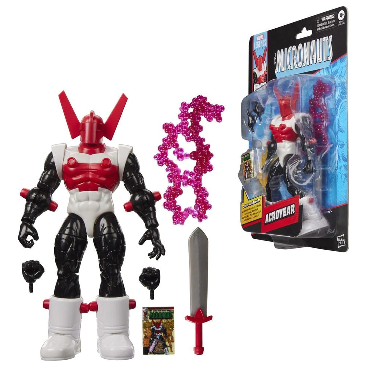 Marvel Legends Series The Micronauts figurka Acroyear 15cm fotografii produktu