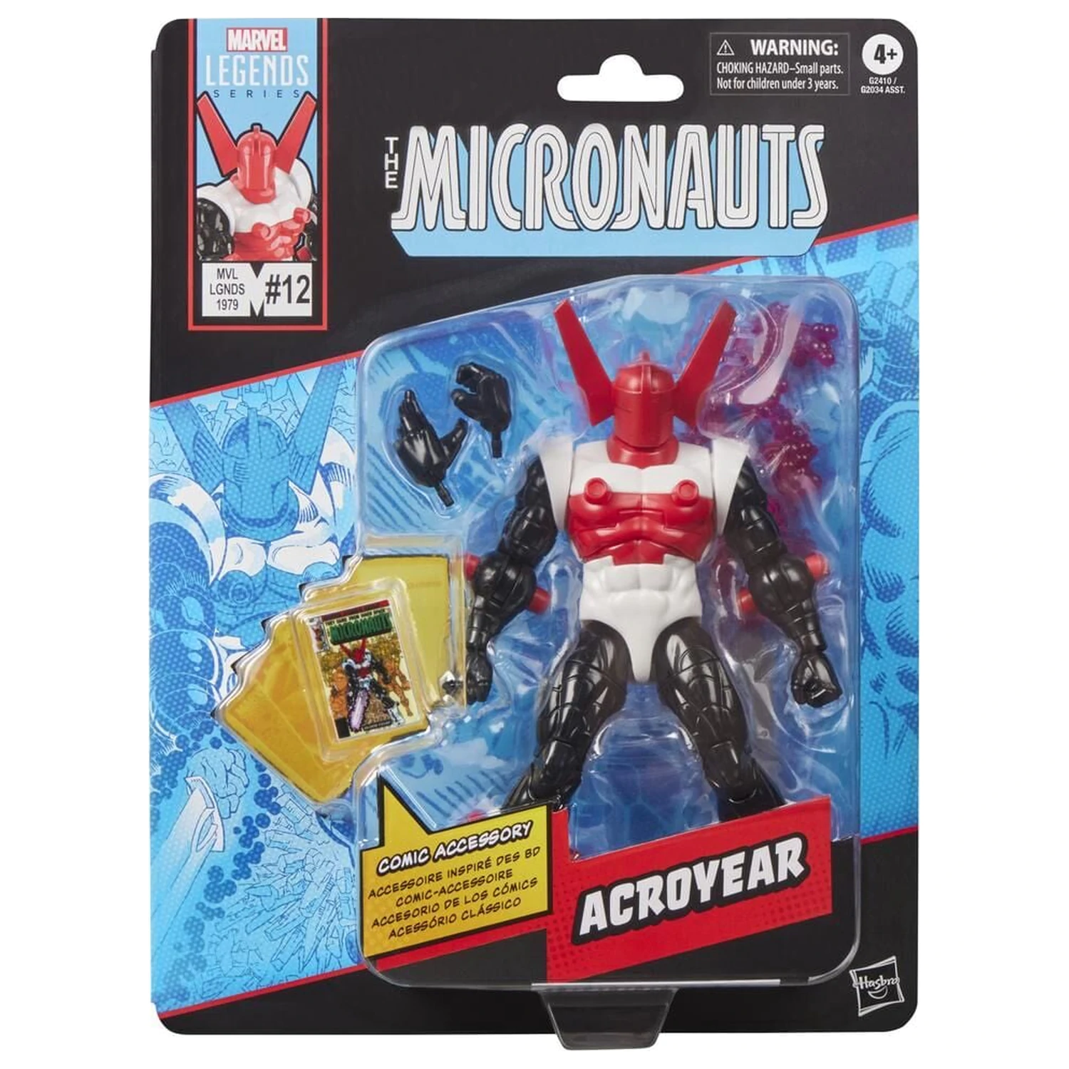 Marvel Legends Series The Micronauts figurka Acroyear 15cm fotografii produktu