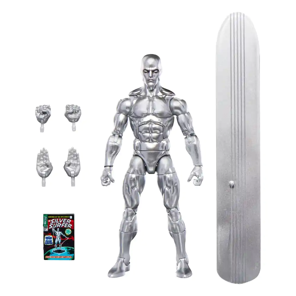 Marvel Legends Series The Silver Surfer - figurka Silver Surfer 15 cm fotografii produktu