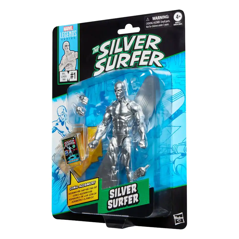 Marvel Legends Series The Silver Surfer - figurka Silver Surfer 15 cm fotografii produktu