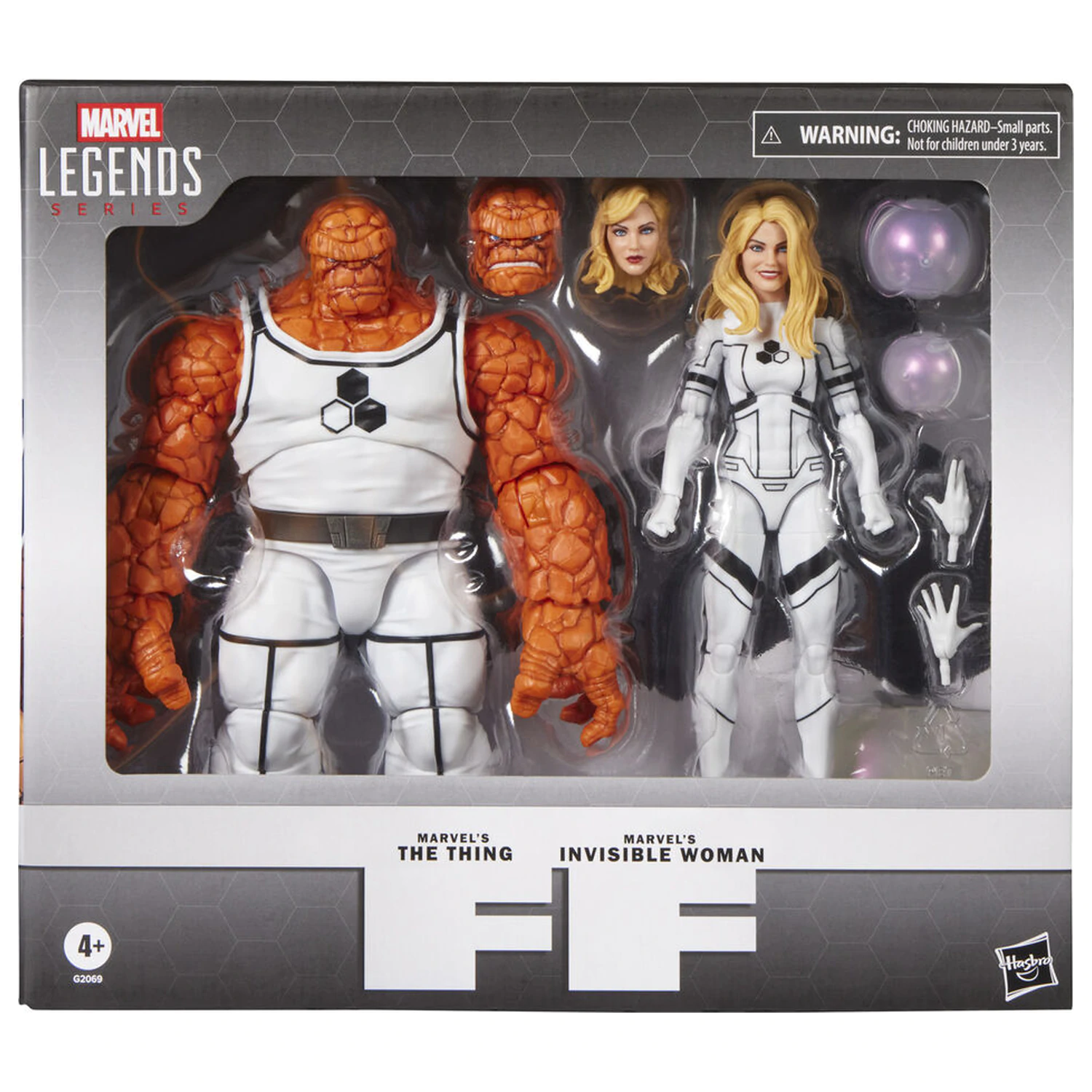 Marvel Legends Series The Thing - Invisble Woman figurka 15cm fotografii produktu